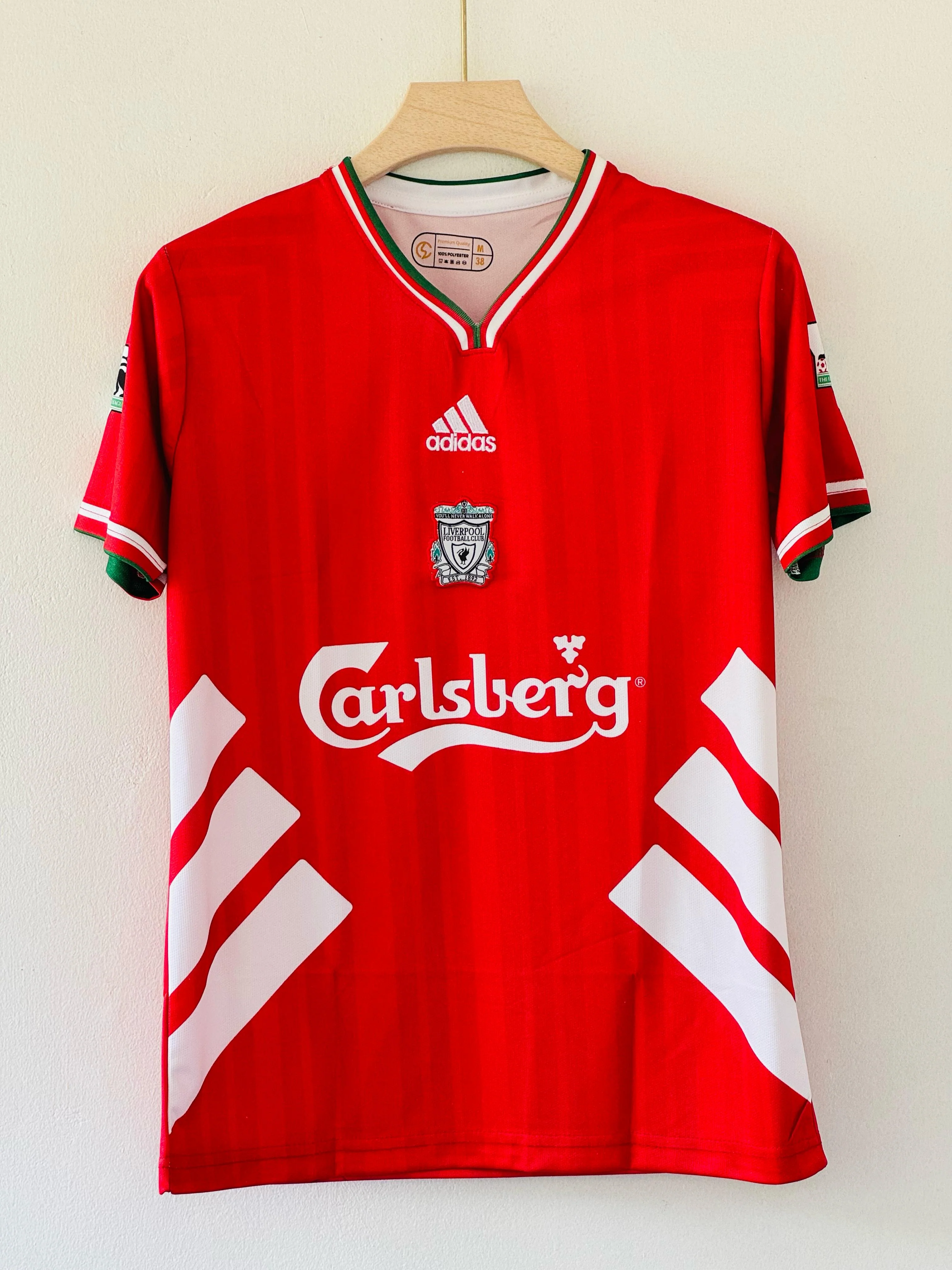1993-95 Liverpool Home Jersey – Robbie Fowler Embroidery Edition