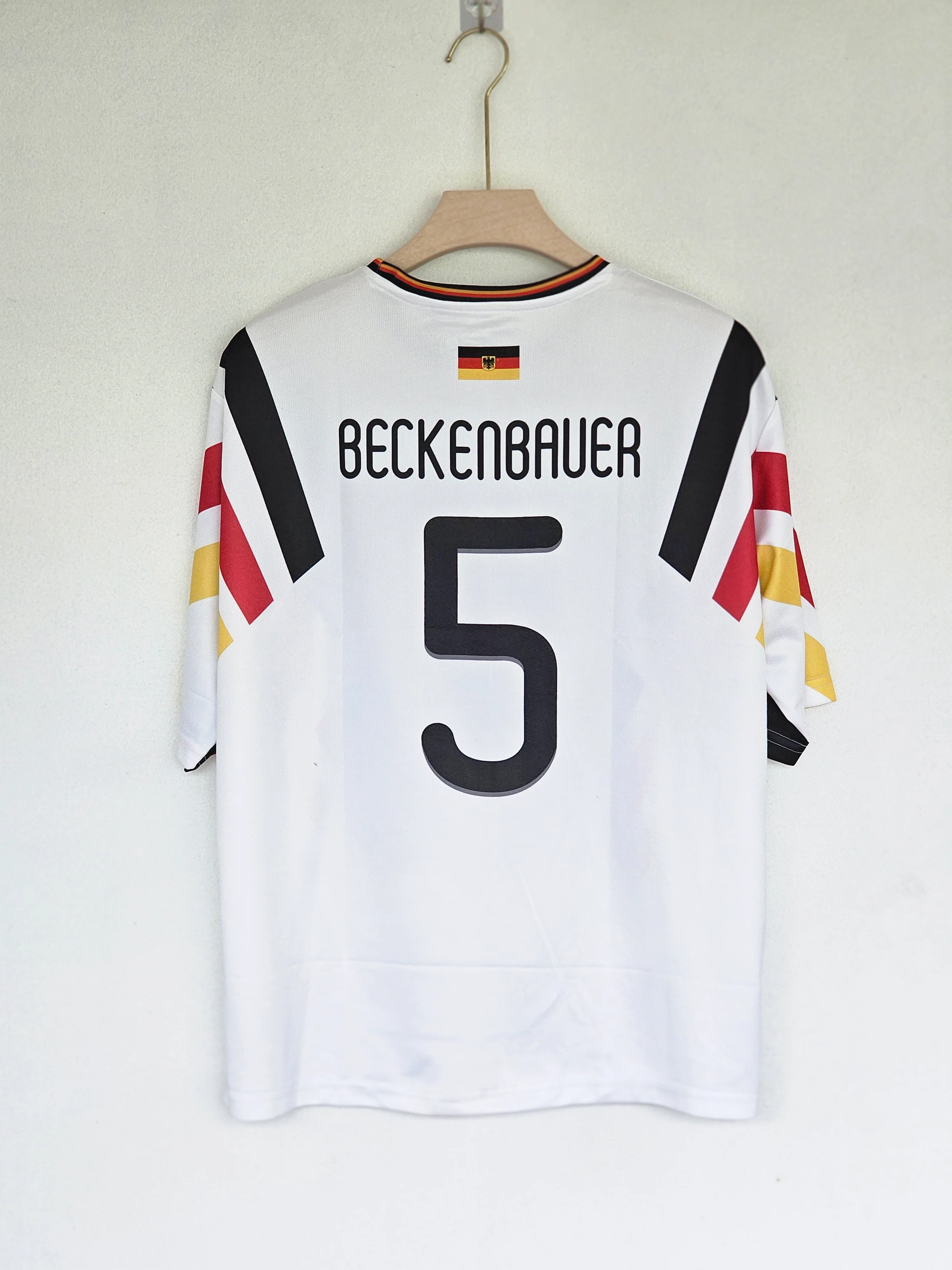 1996 Germany Home Jersey - Beckenbauer Five-Sleeve Edition - Image 2