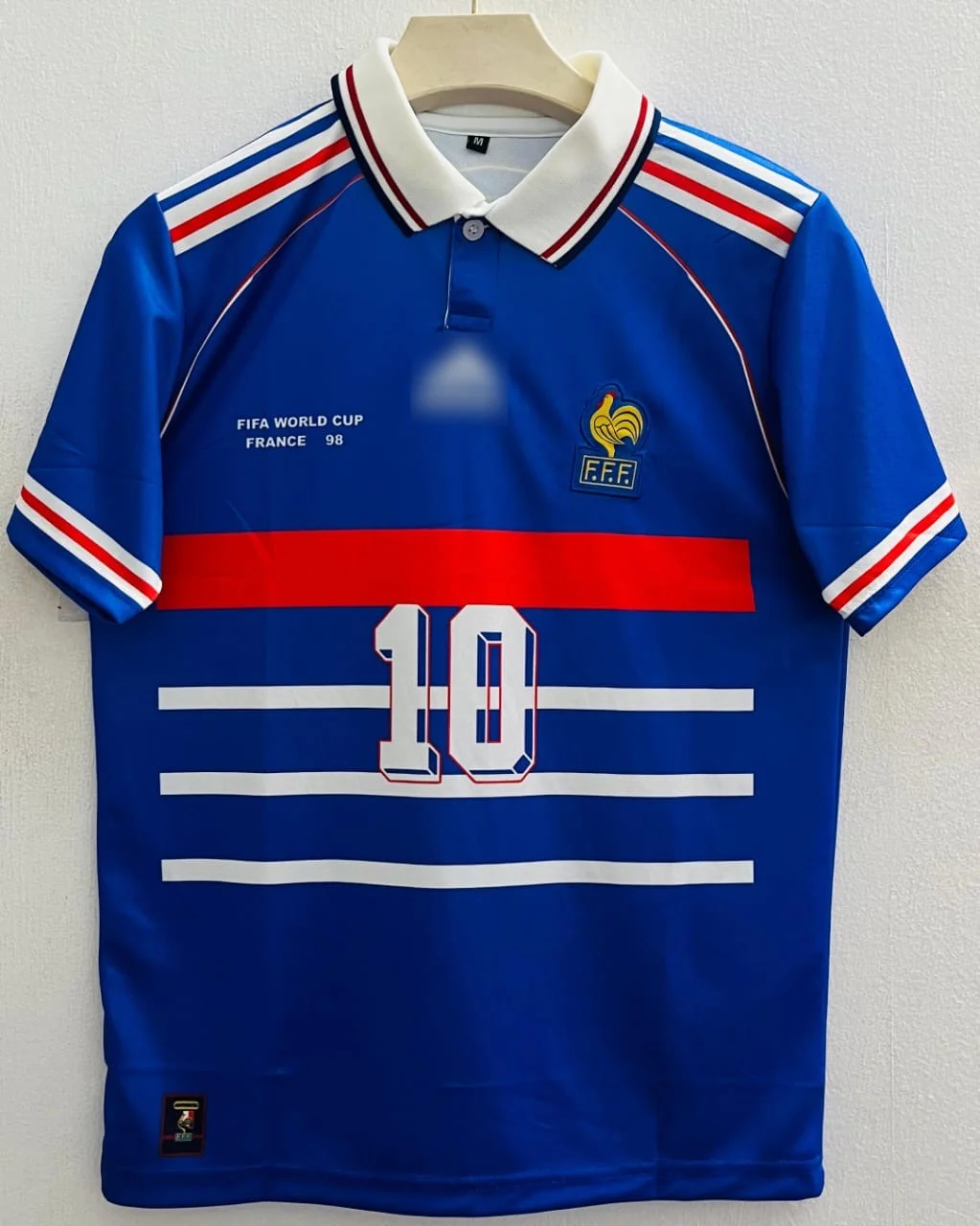 1998 France Home Jersey - Zidane World Champion Edition - Image 2