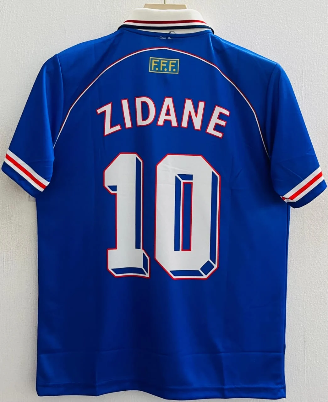 1998 France Home Jersey - Zidane World Champion Edition - Image 3