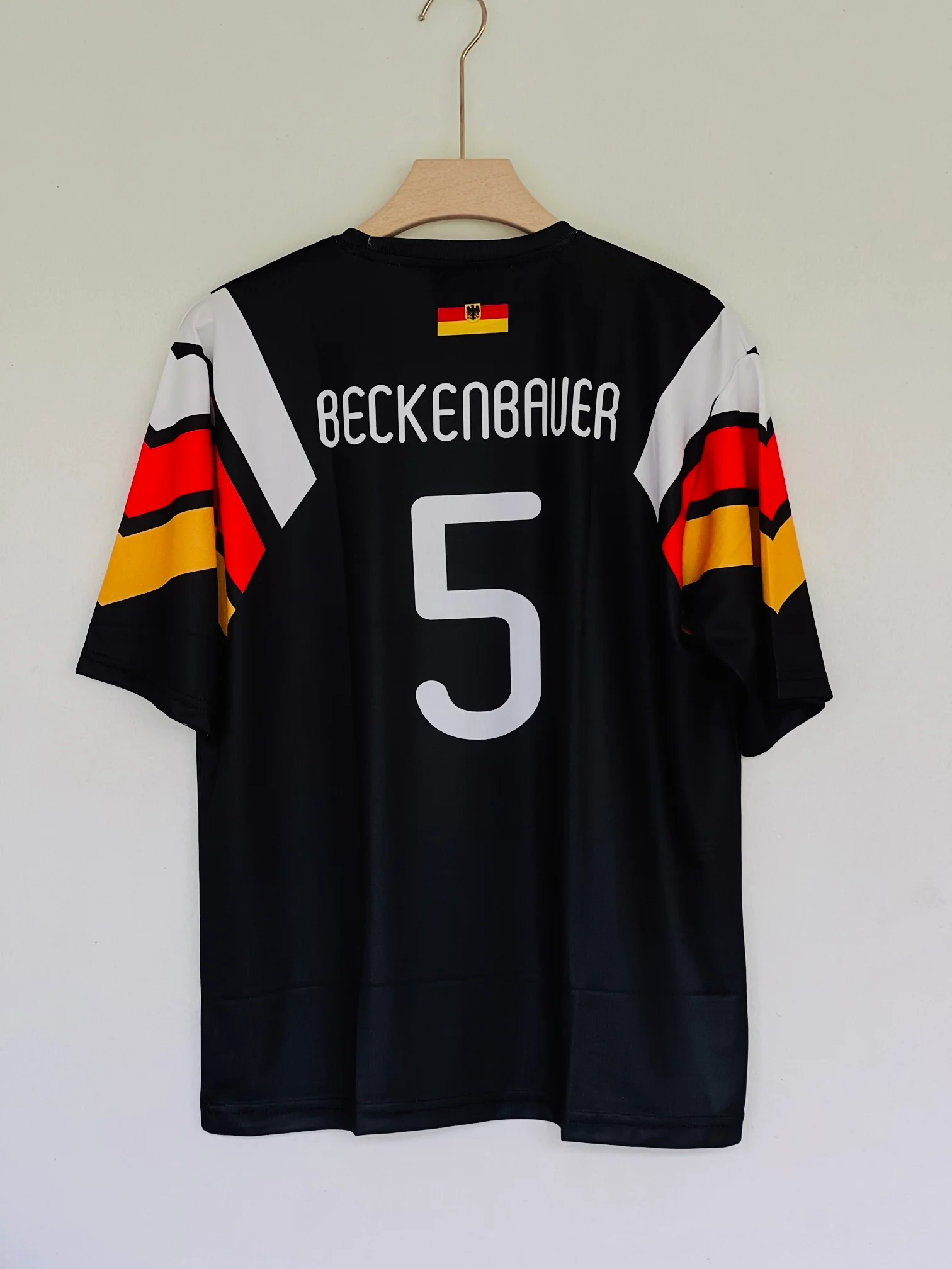 1998 Germany Away Jersey - Beckenbauer Five-Sleeve Edition - Image 3
