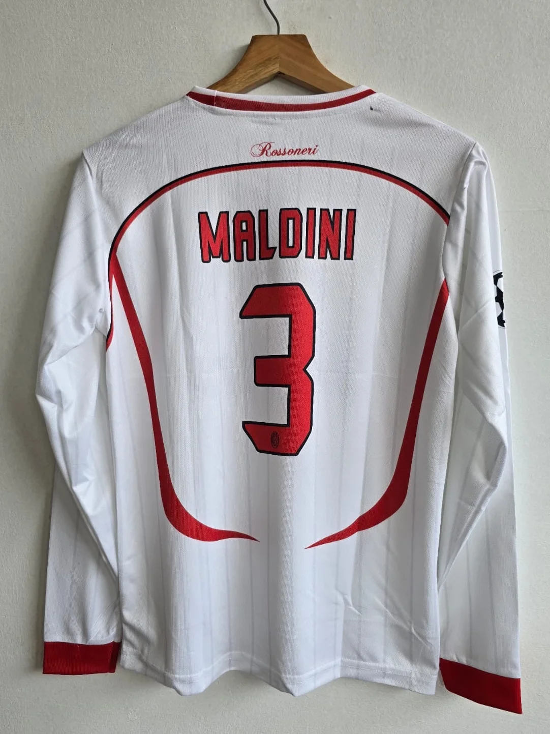 2006-07 AC Milan away jersey (maldini edition) - Image 2