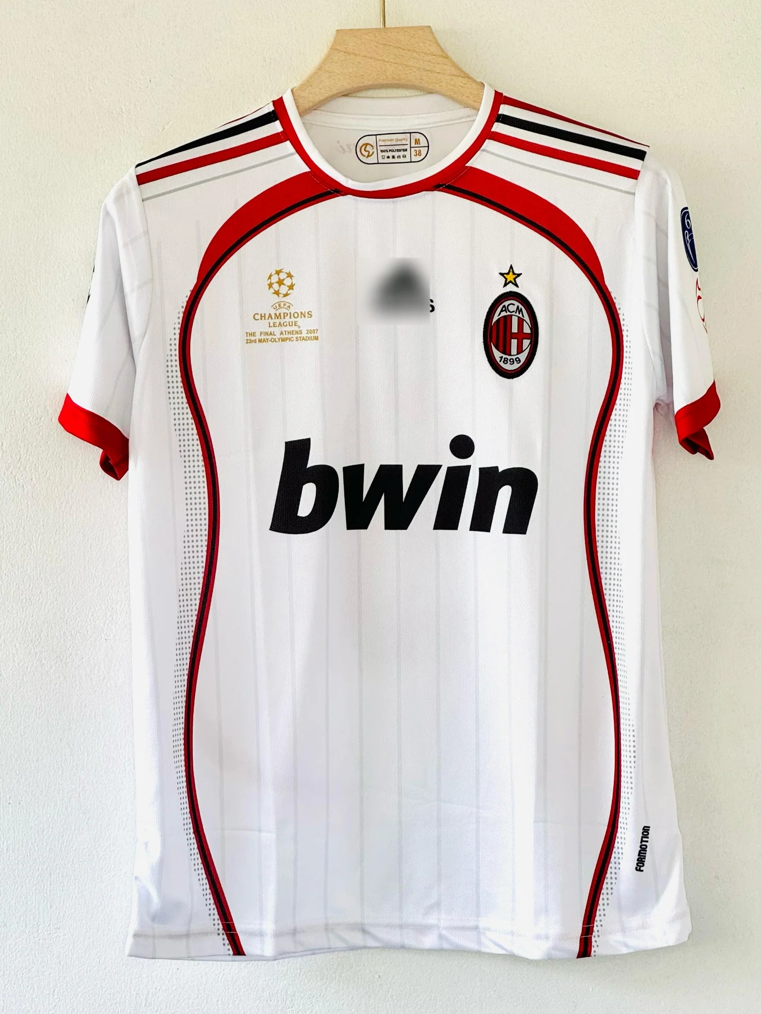 2006-07 AC Milan Away Jersey – Paolo Maldini Embroidery Edition - Image 2