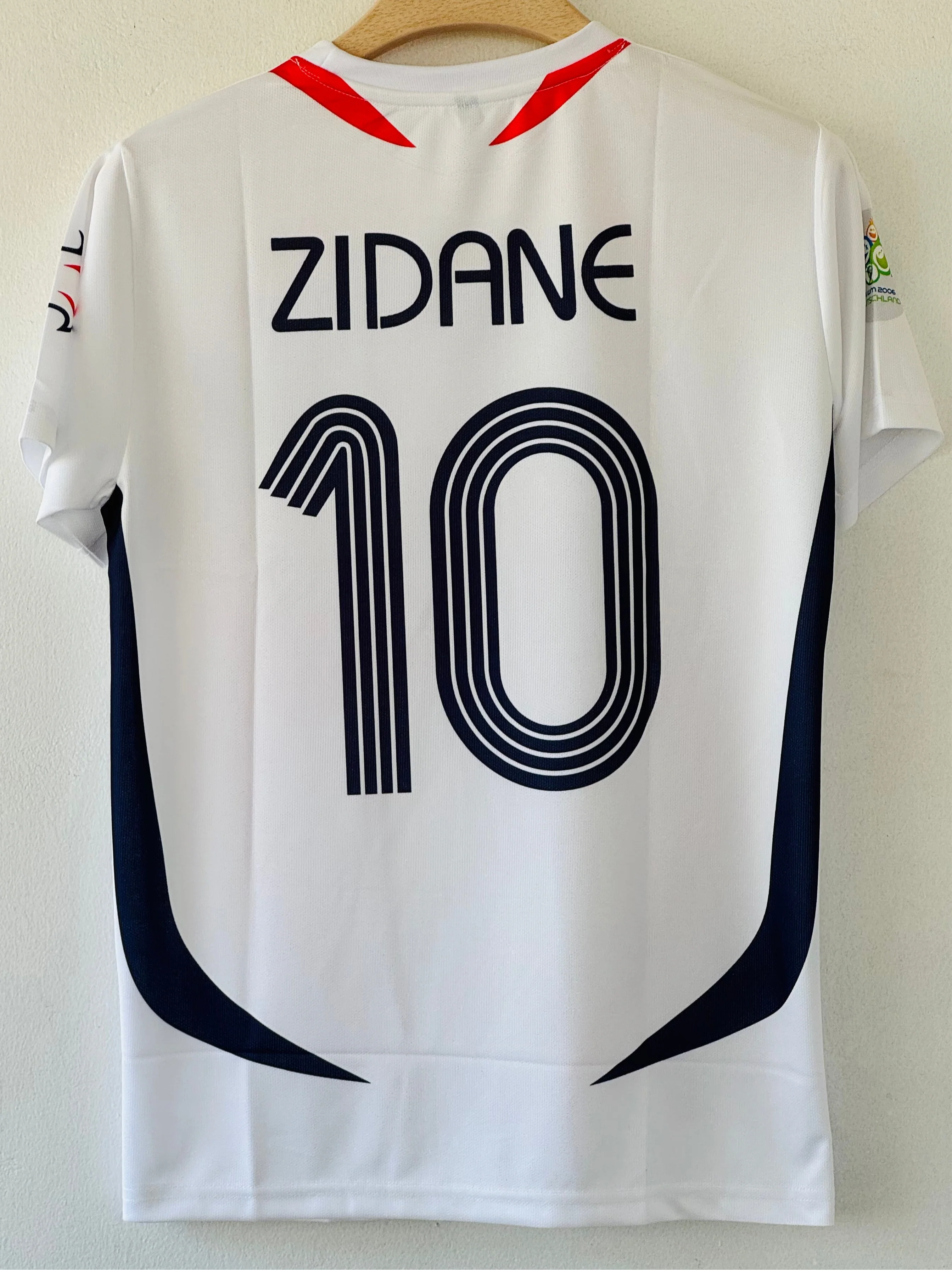 2006 France Retro Away Jersey - World Cup Final Zidane   Edition embroidery - Image 3