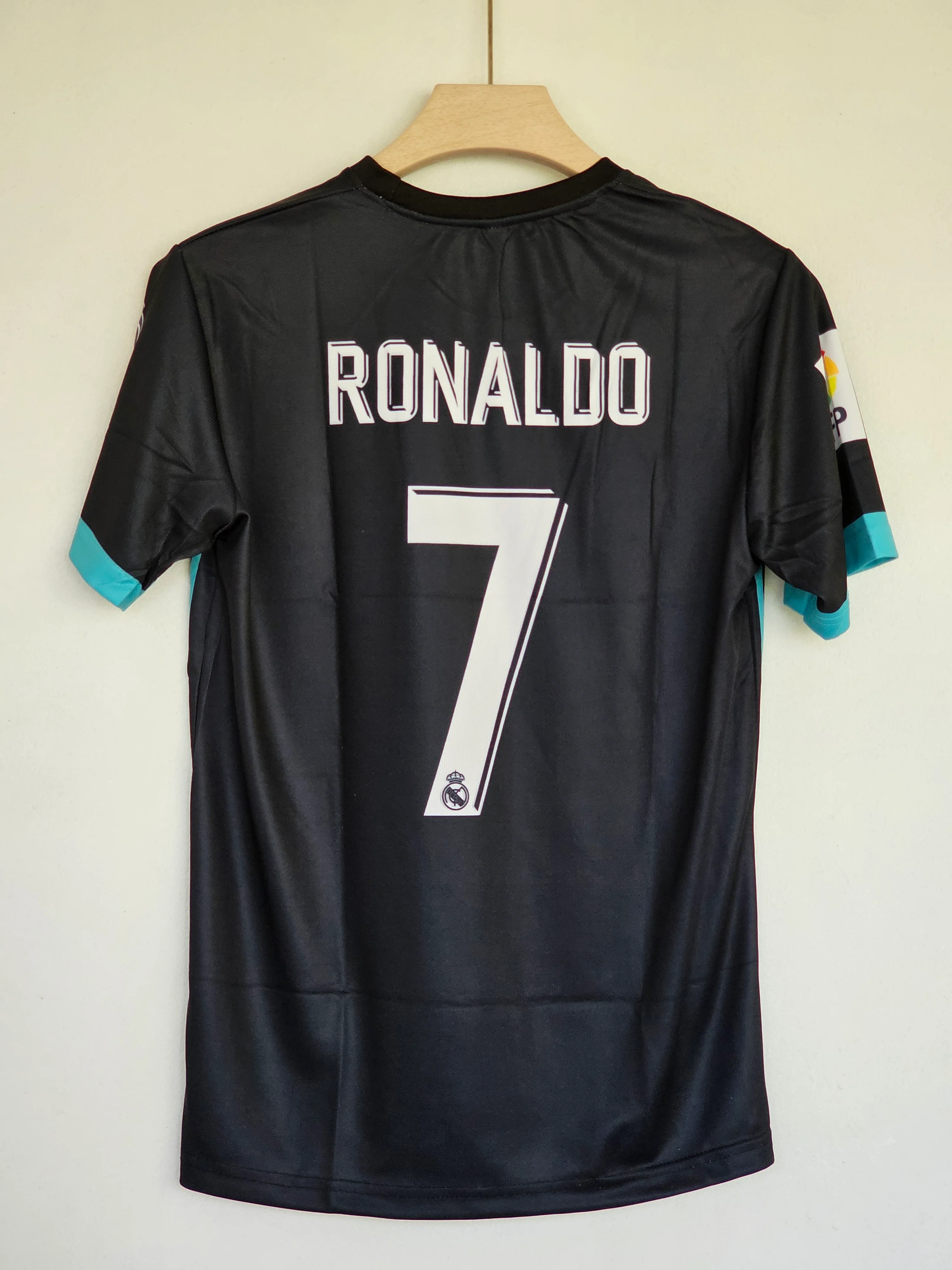 2017-18 Real Madrid Away Kit - Cristiano Ronaldo Embroidery Edition - Image 3