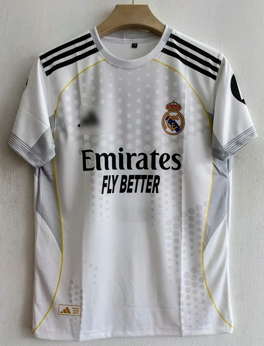 2025 Real Madrid Home Jersey – Official Edition Mbappe embroidery - Image 2