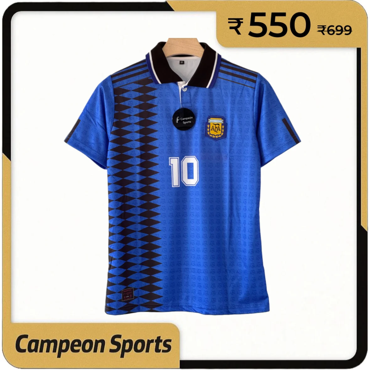 Argentina 1994 Away Maradona Tribute Jersey – A Retro Icon Embroidered Design