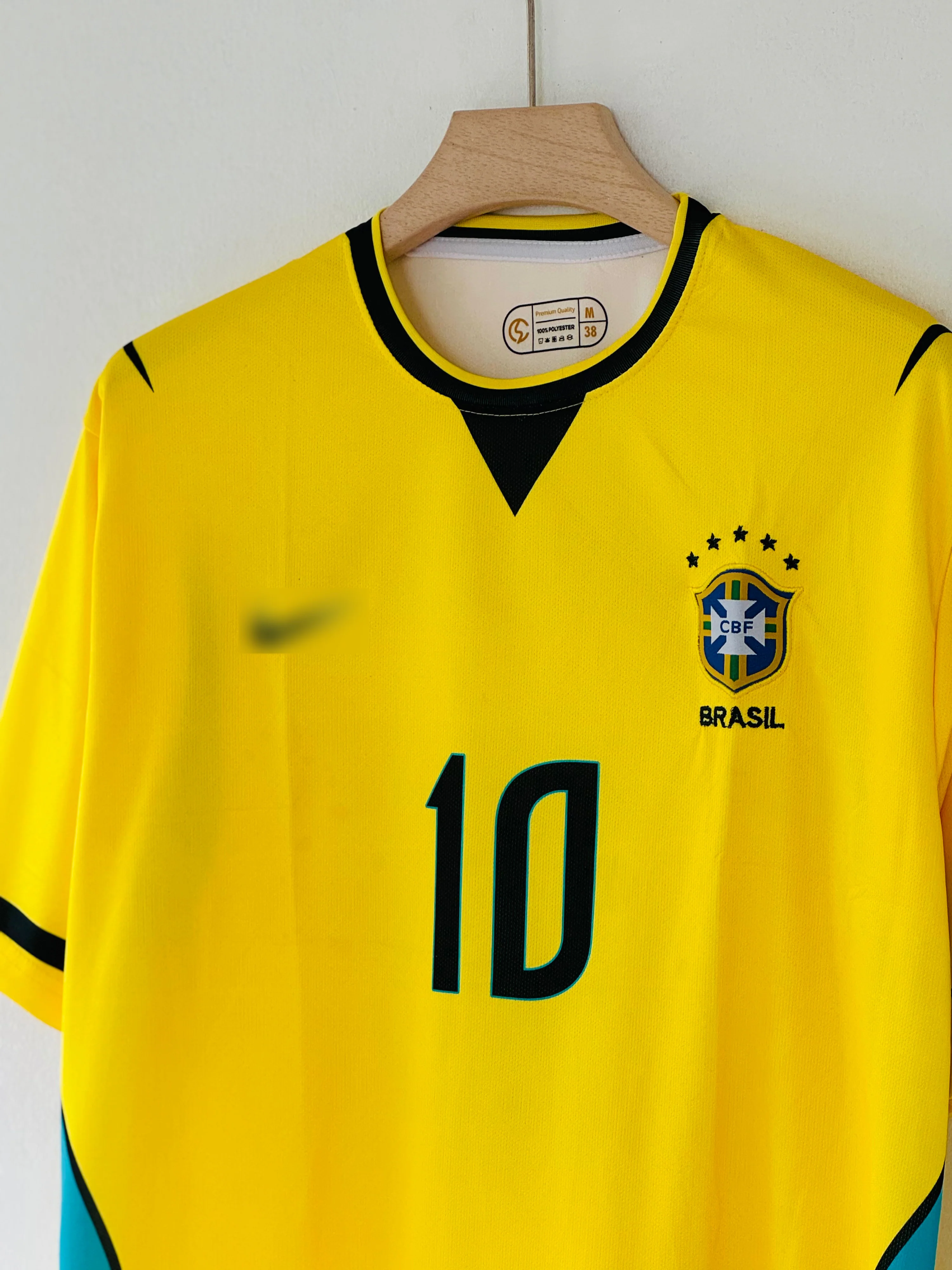 Brazil 2026 World Cup Home Jersey (Embroidered five Sleeve Edition) - Image 2