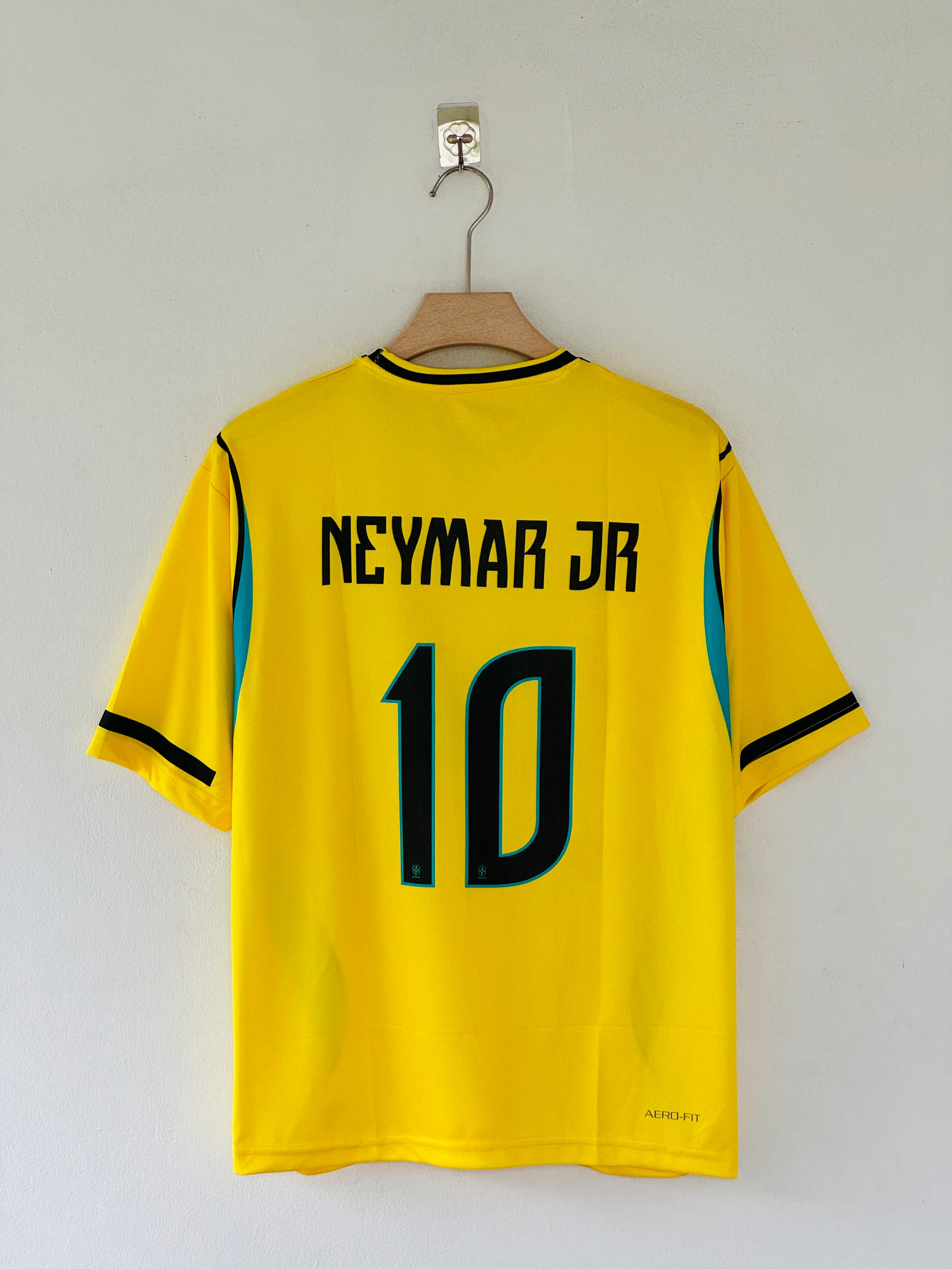 Brazil 2026 World Cup Home Jersey (Embroidered five Sleeve Edition) - Image 3