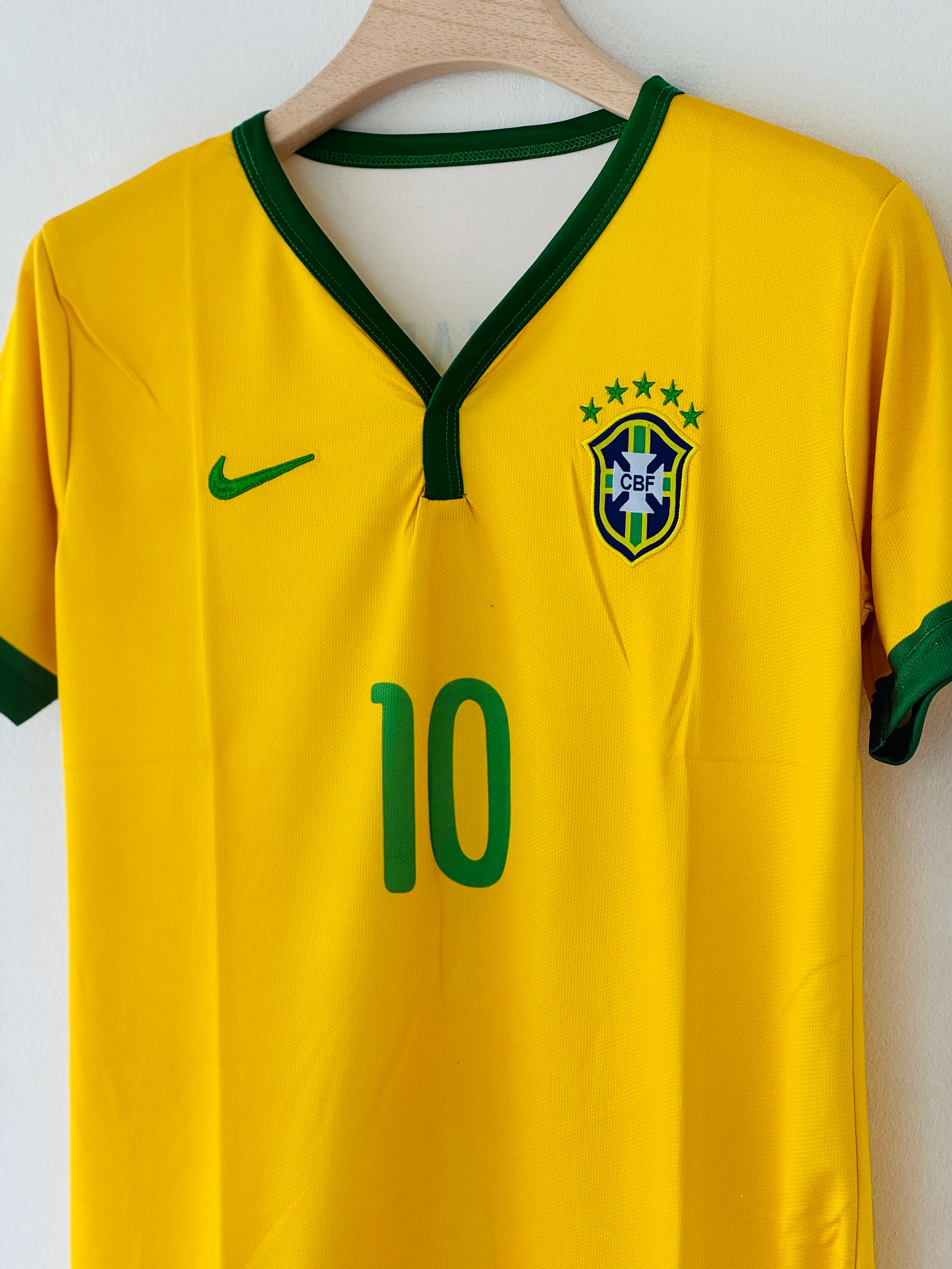 Canarinho Pride – Brazil 2014 Home Jersey - Image 3