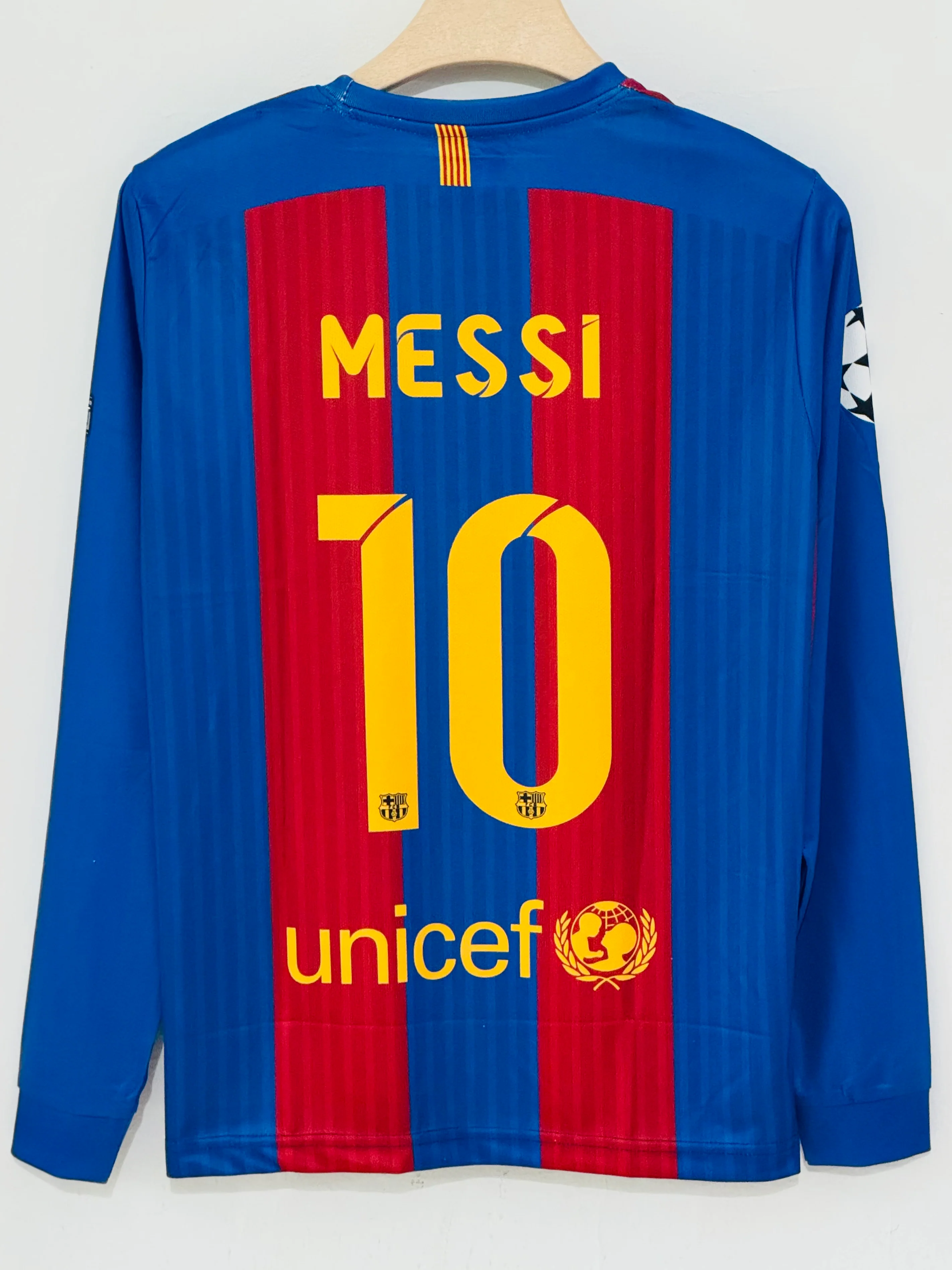 Celebrate Greatness with the 2016-17 Barcelona Home Jersey – Messi Full Sleeve Edition - Image 3