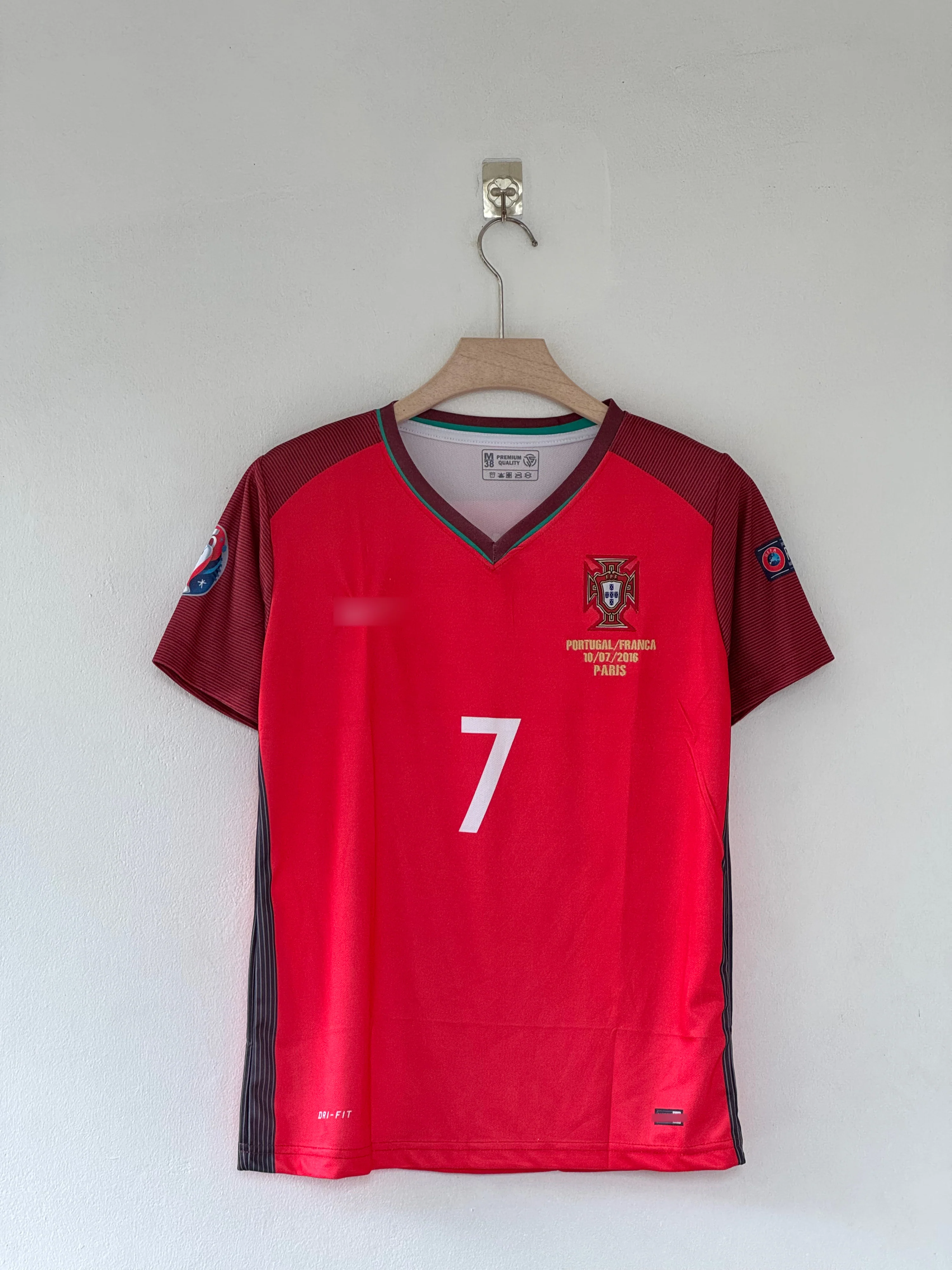 Champions of Europe — Portugal 2016 UEFA Euro Final Home Jersey