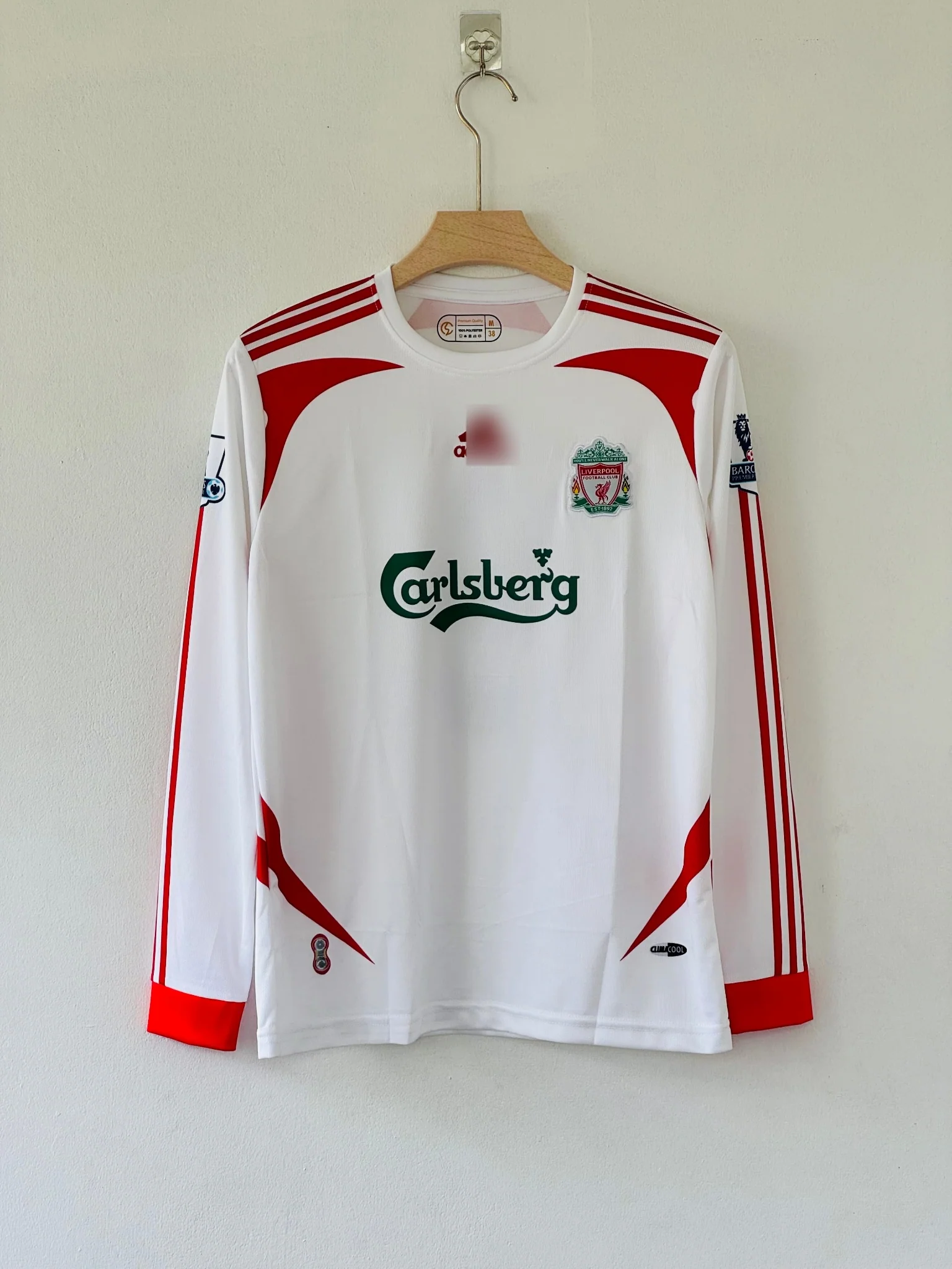 El Niño’s Breakout Season – 2007–08 Liverpool Away Jersey, Torres Full Sleeve Embroidery Edition