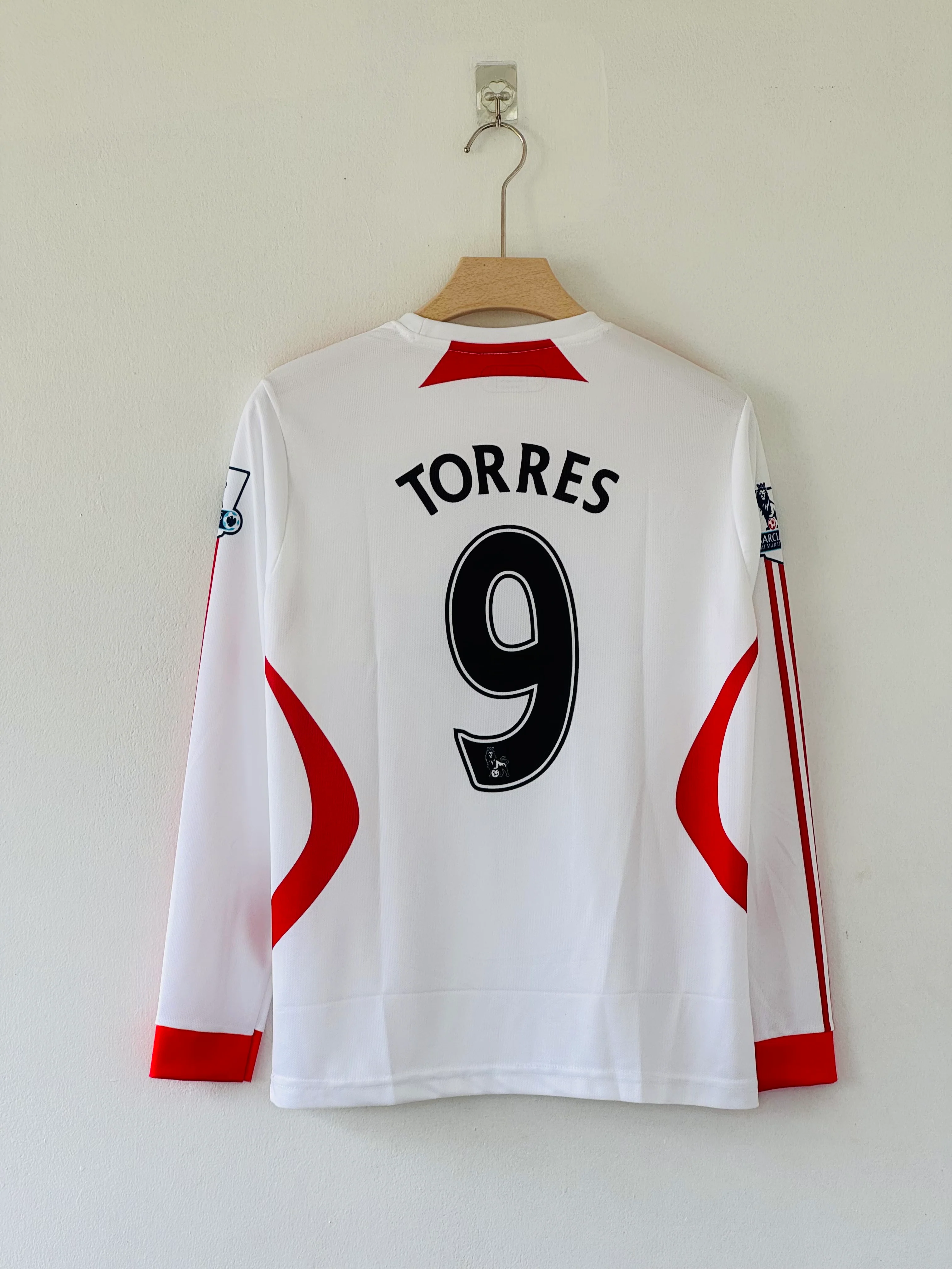 El Niño’s Breakout Season – 2007–08 Liverpool Away Jersey, Torres Full Sleeve Embroidery Edition - Image 2