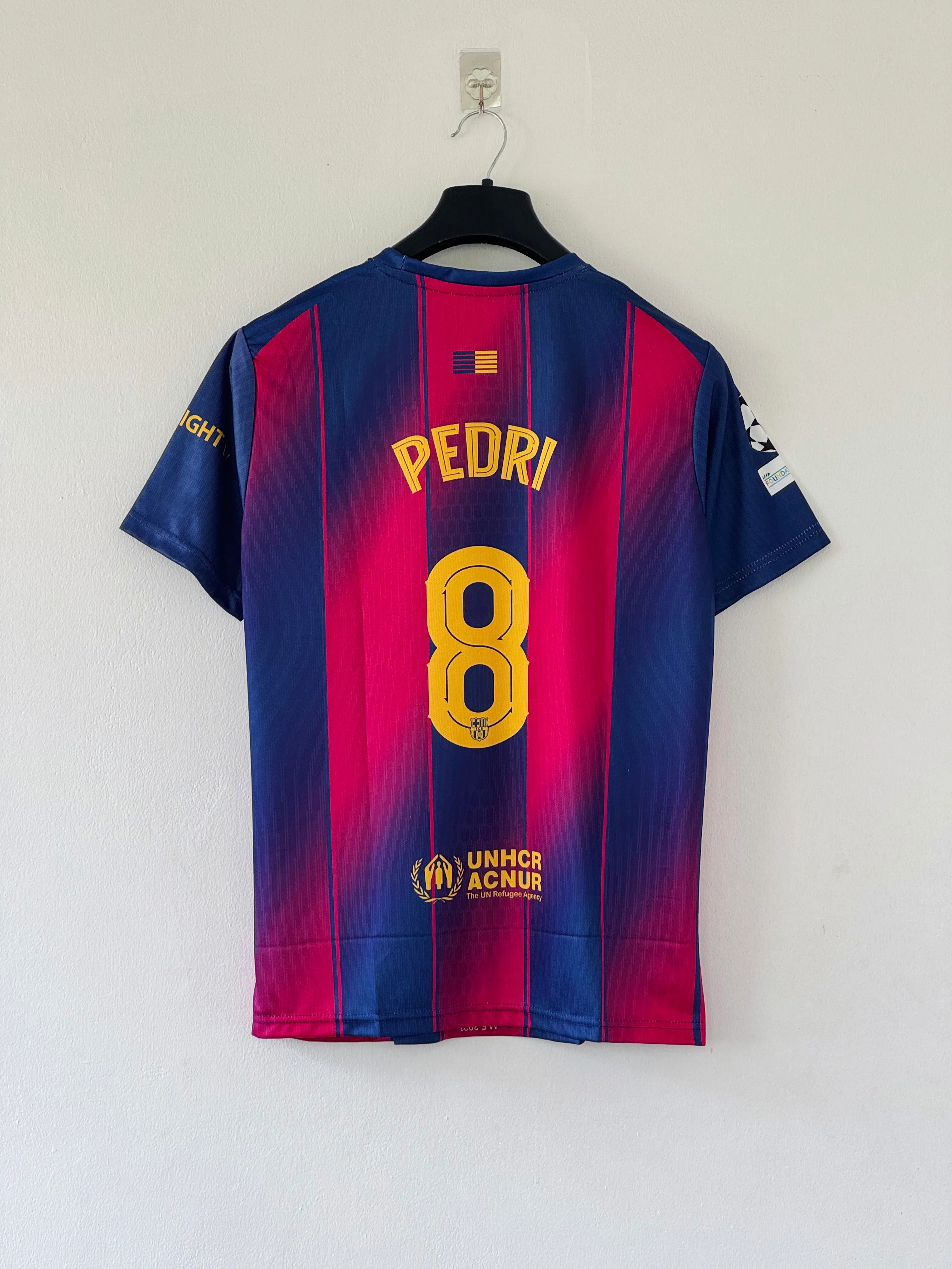 La Masia to the Camp Nou Spotlight – 2025–26 Barcelona Home Jersey Pedri  Edition - Image 2