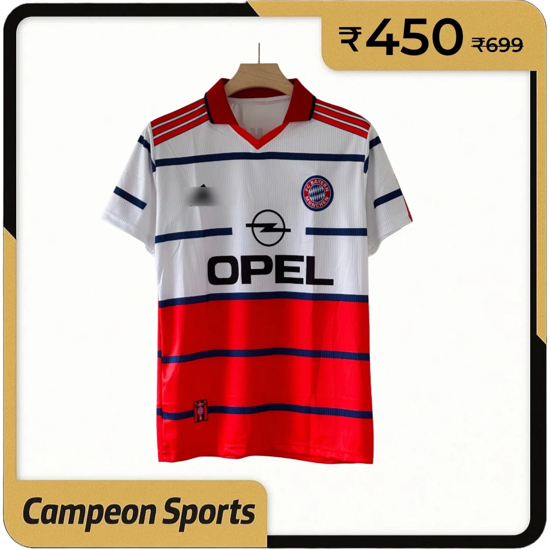 Mia San Mia – Bayern Munich 1998–2000 Home Retro jersey