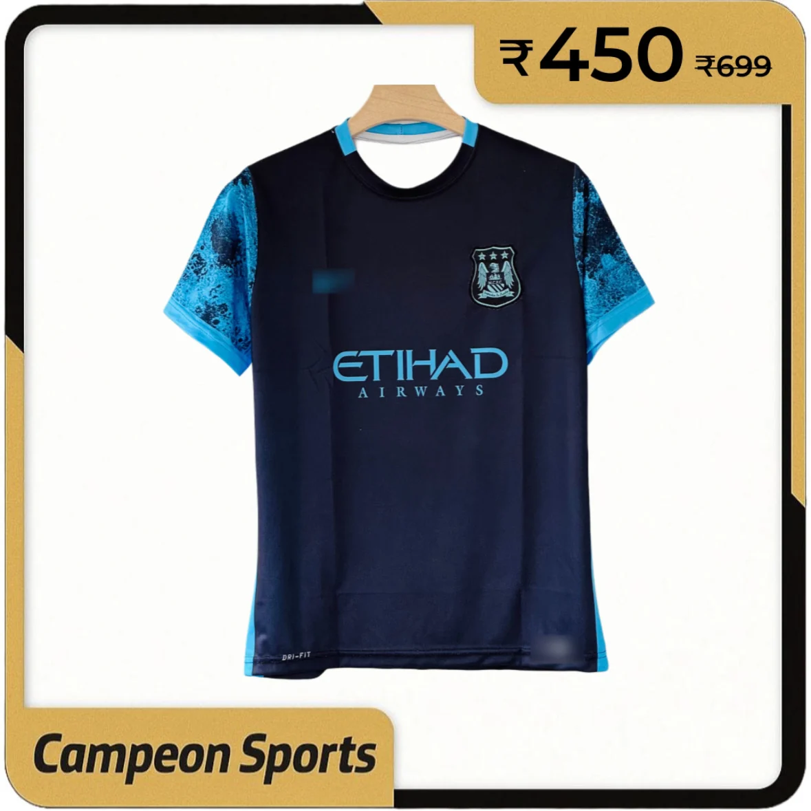 Midnight Blue Dominance – Manchester City 2015–16 Away Kit