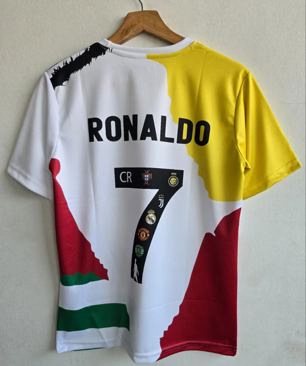 One Legacy. One Jersey. – 2025-26 Cristiano Ronaldo Special Mixed Edition Jersey (All Logos Embroidery) - Image 2