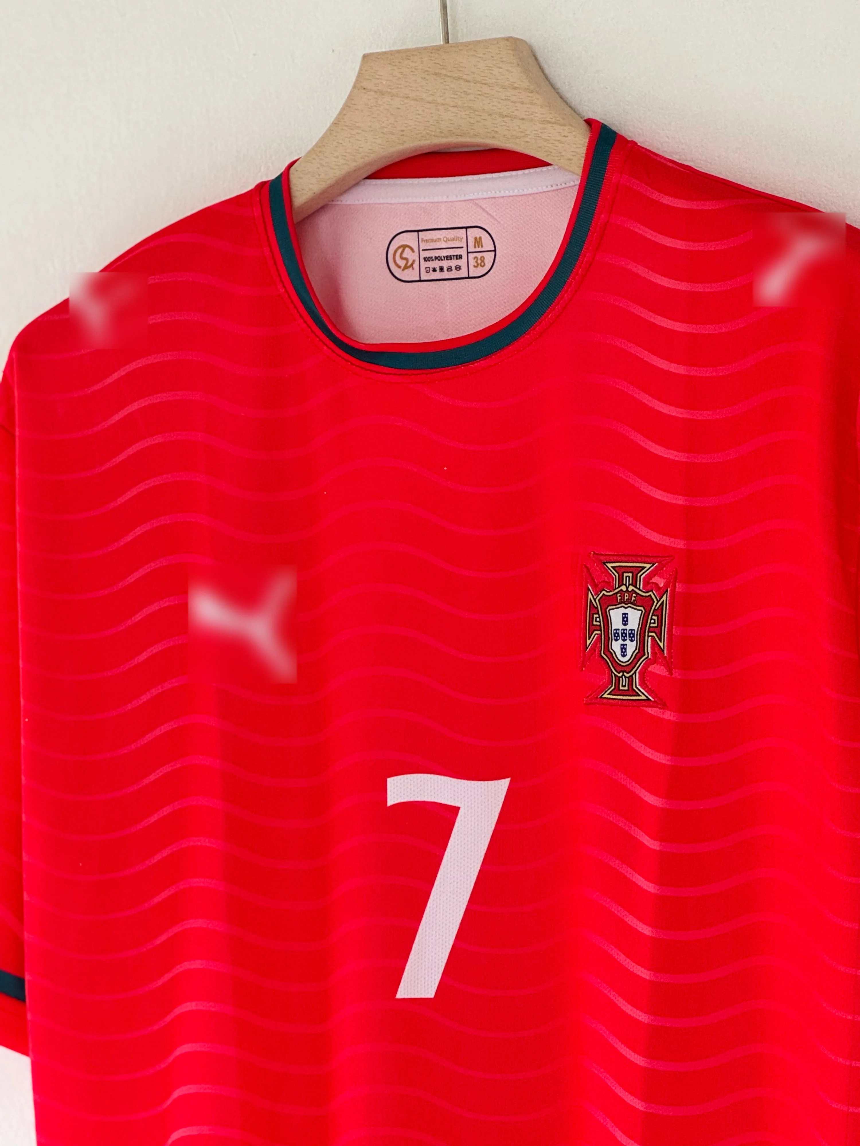 Portugal 2026 World Cup Home Jersey (Embroidered five sleeve Edition) - Image 2