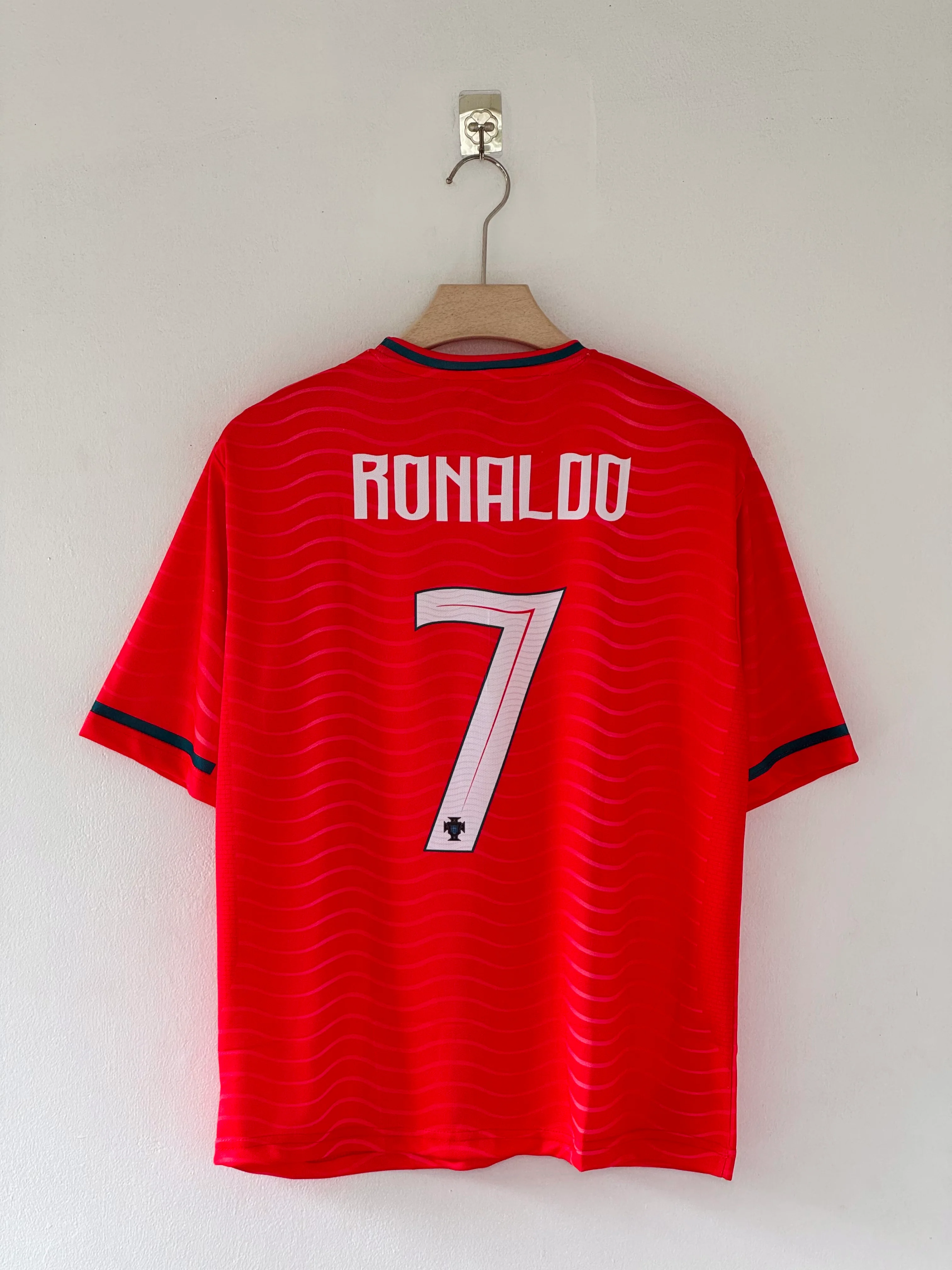 Portugal 2026 World Cup Home Jersey (Embroidered five sleeve Edition) - Image 3