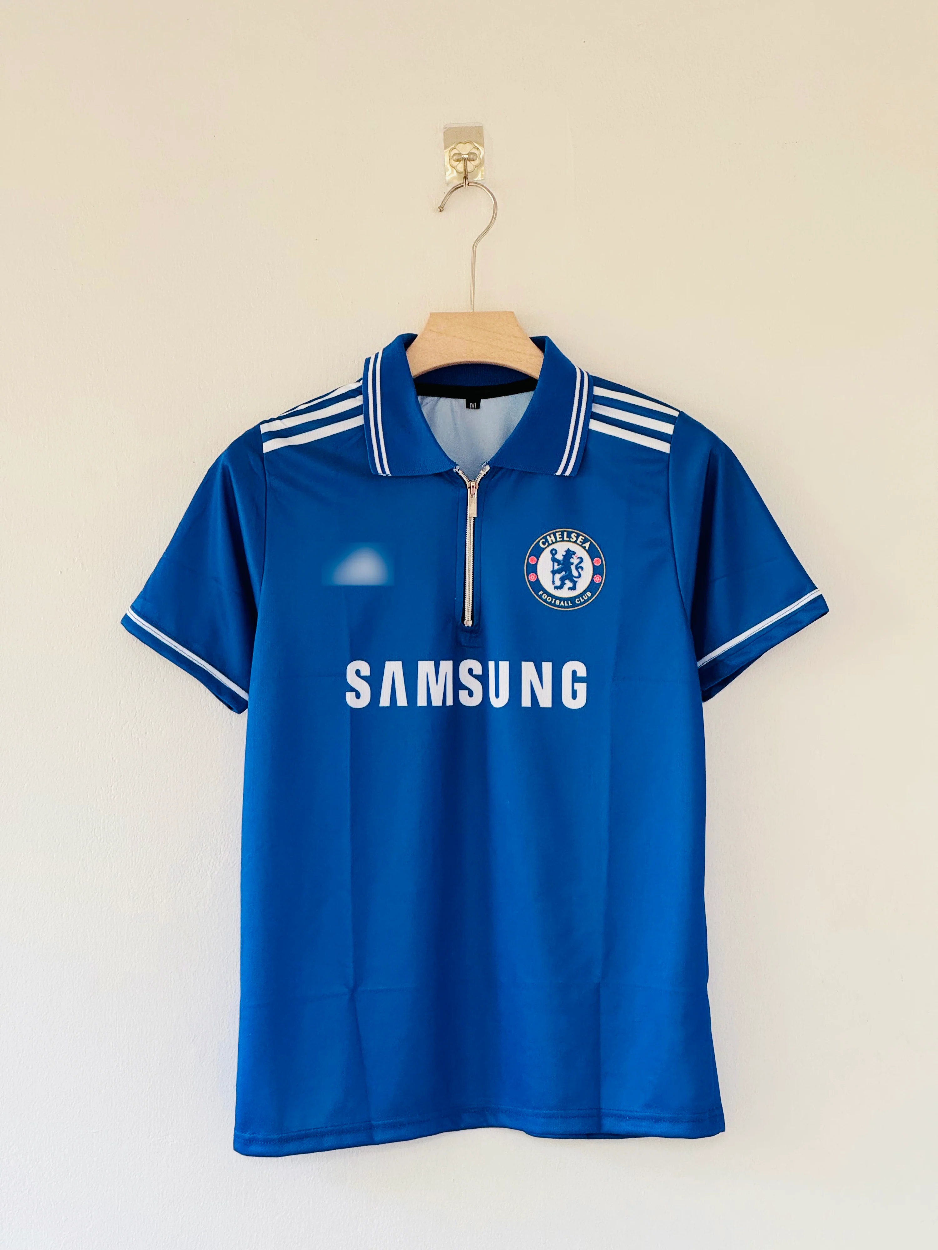 Premier League Champions Classic — Chelsea 2009–10 Home Jersey (Zipper Edition)