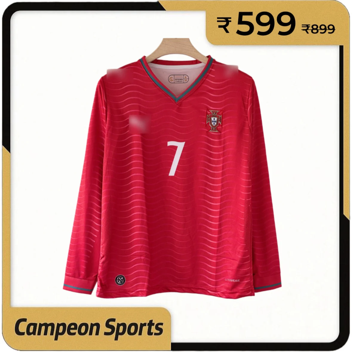Pride in Motion — Portugal 2026 Home Jersey (Long Sleeve)