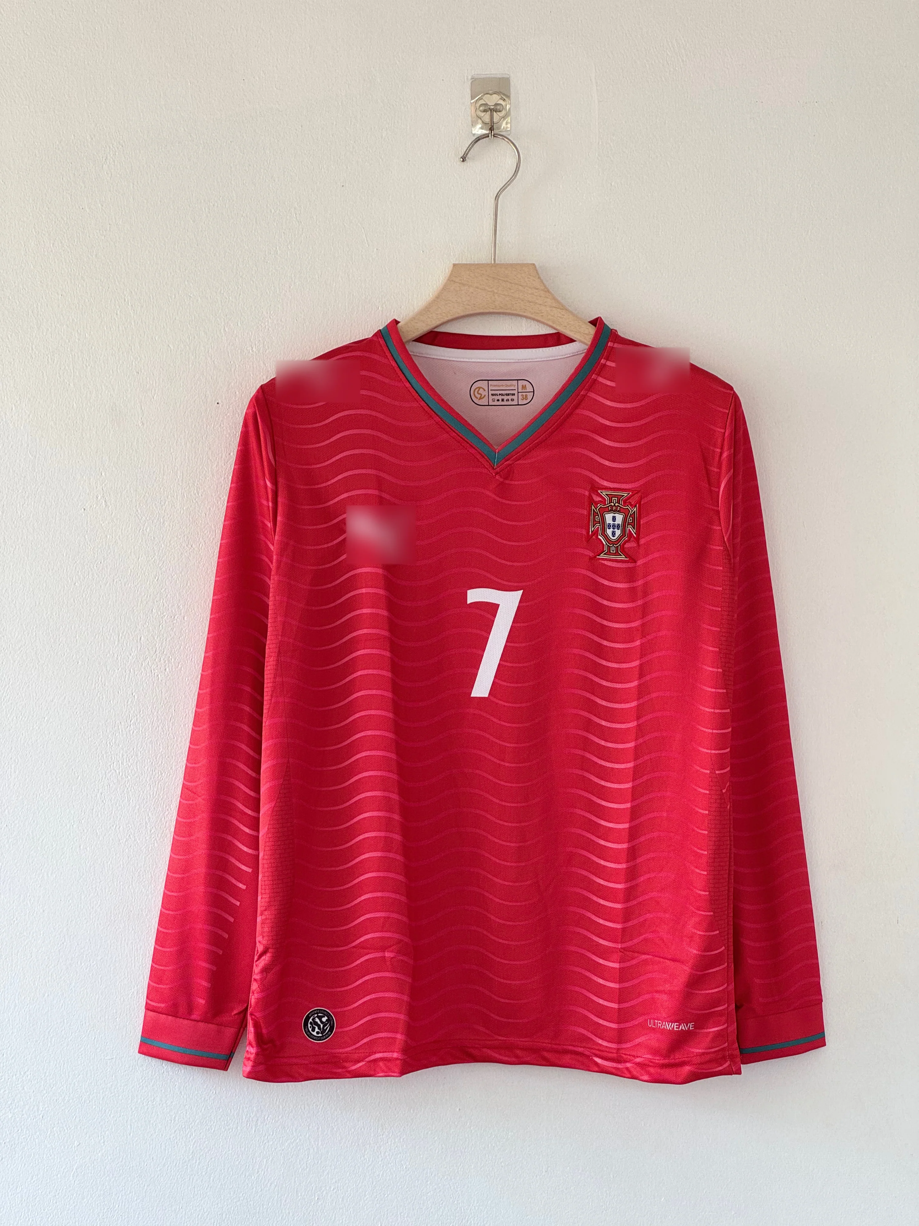 Pride in Motion — Portugal 2026 Home Jersey (Long Sleeve) - Image 2