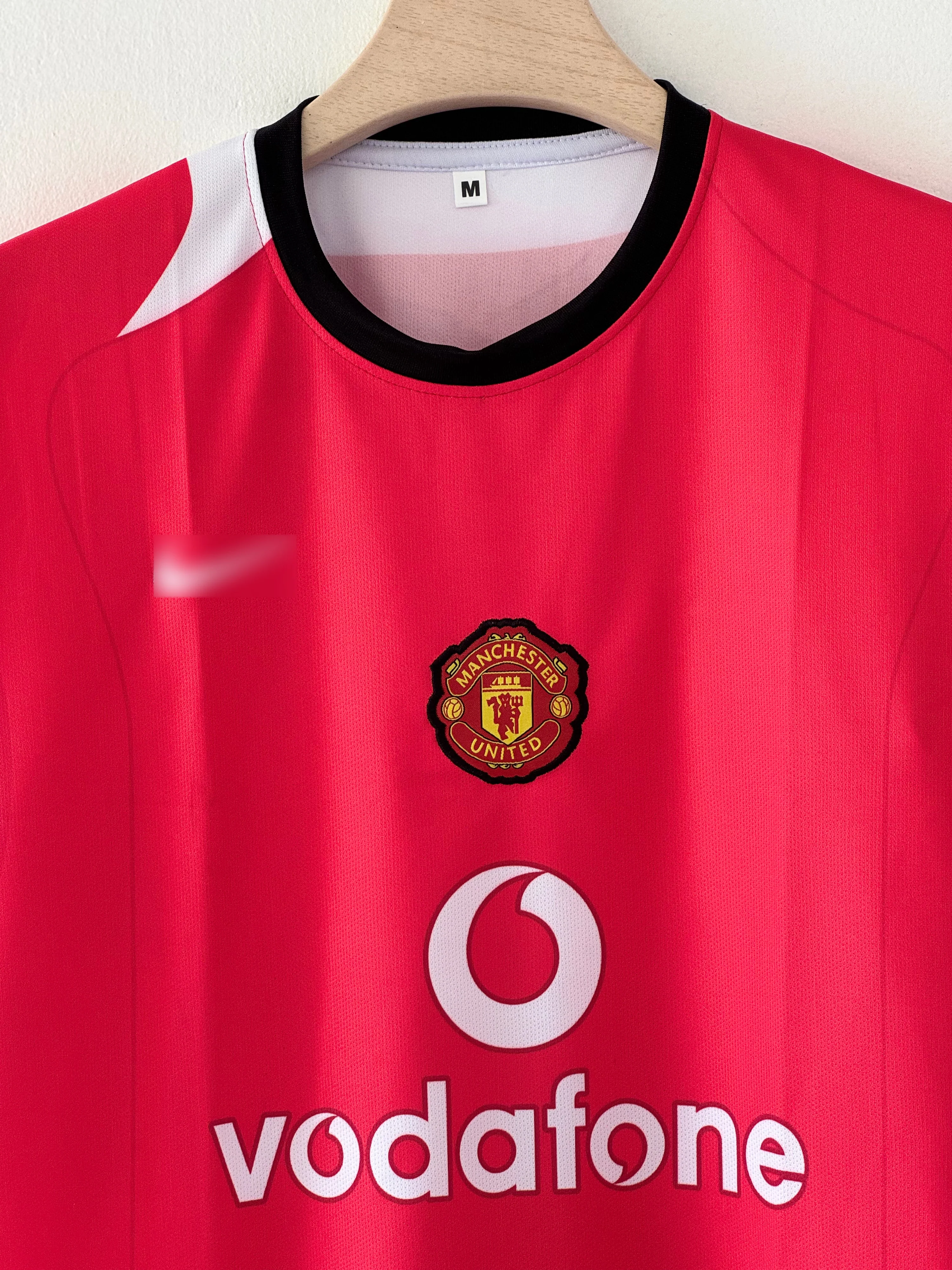 Red Devil Revival — Manchester United 2002–2004 Home Jersey five sleeve - Image 3