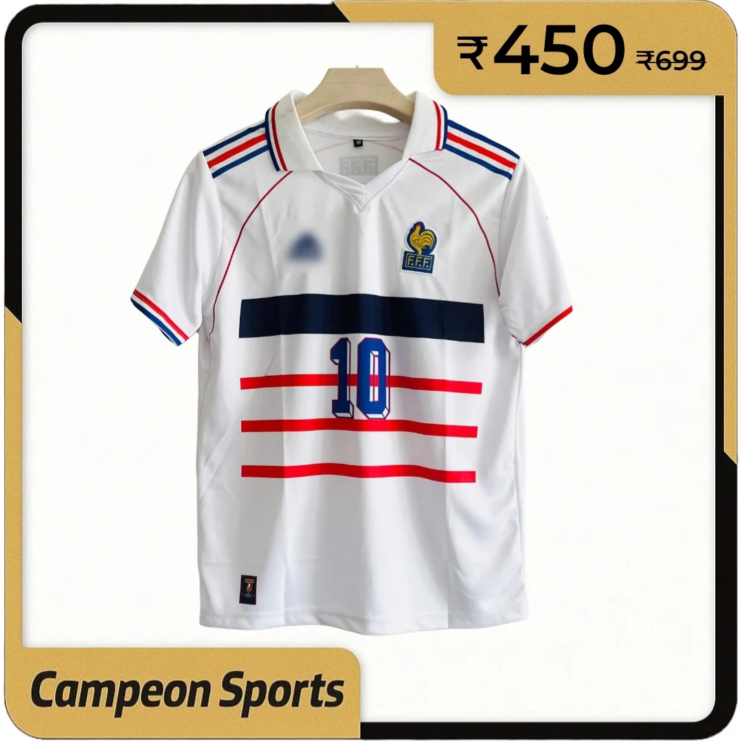 Relive Glory with the 1998 France World Cup Jersey – Zidane Edition