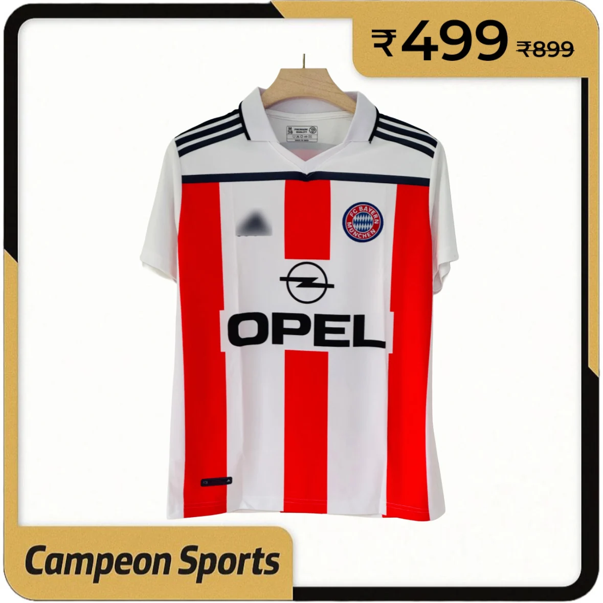 Relive the Treble Season with the 2000-01 Bayern Away Jersey – Salihamidžić Embroidery Edition