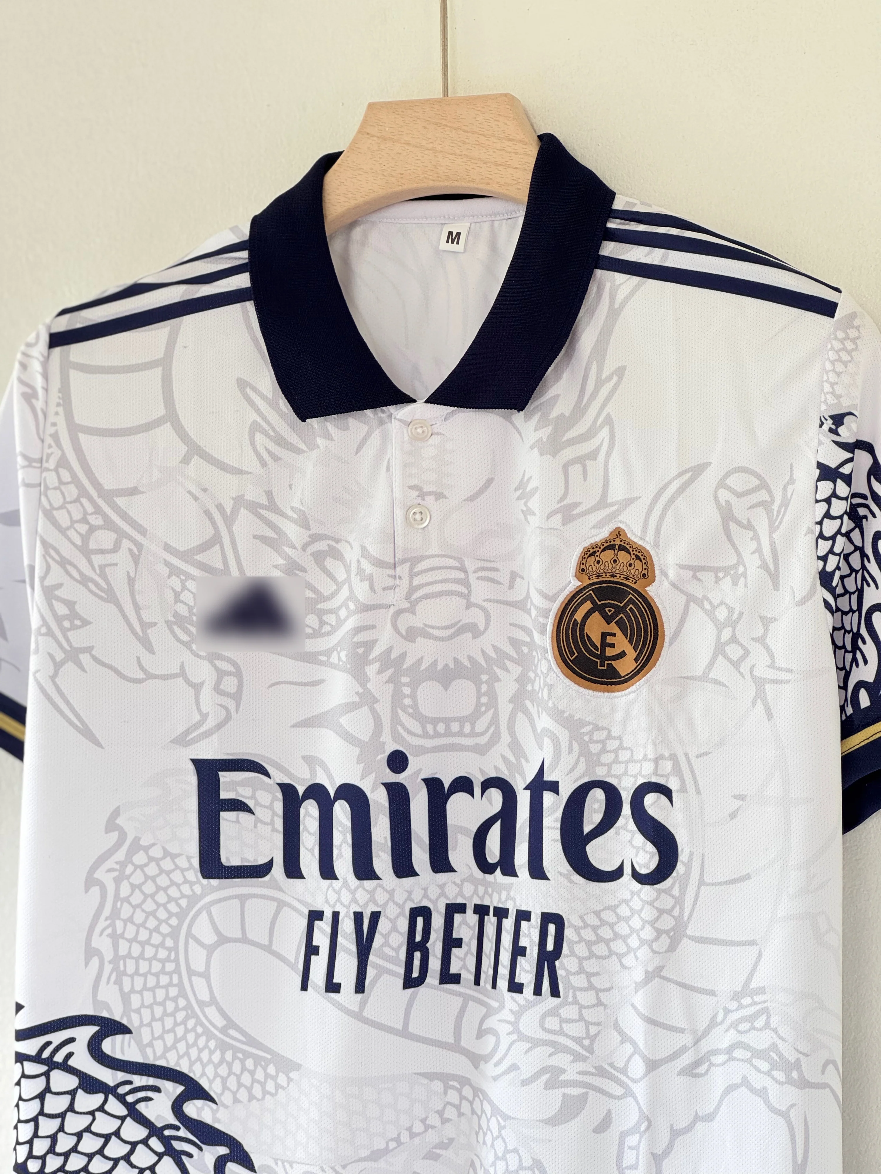 Royal Power — Real Madrid Special Edition “Dragon Polo” White Kit - Image 2