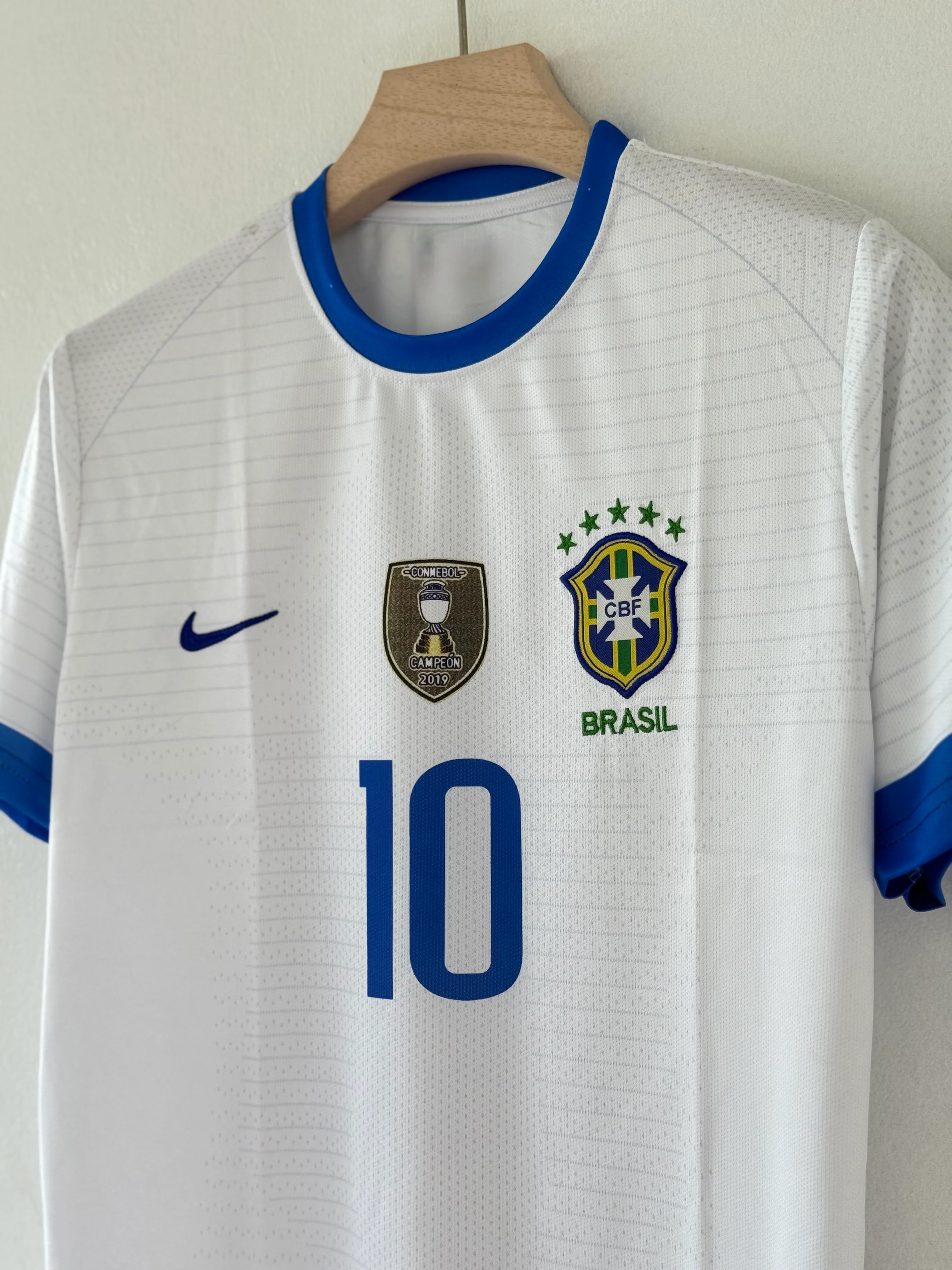 Samba Style. Golden Future. – Brazil 2010 Away Jersey Neymar Embroidery Edition - Image 2