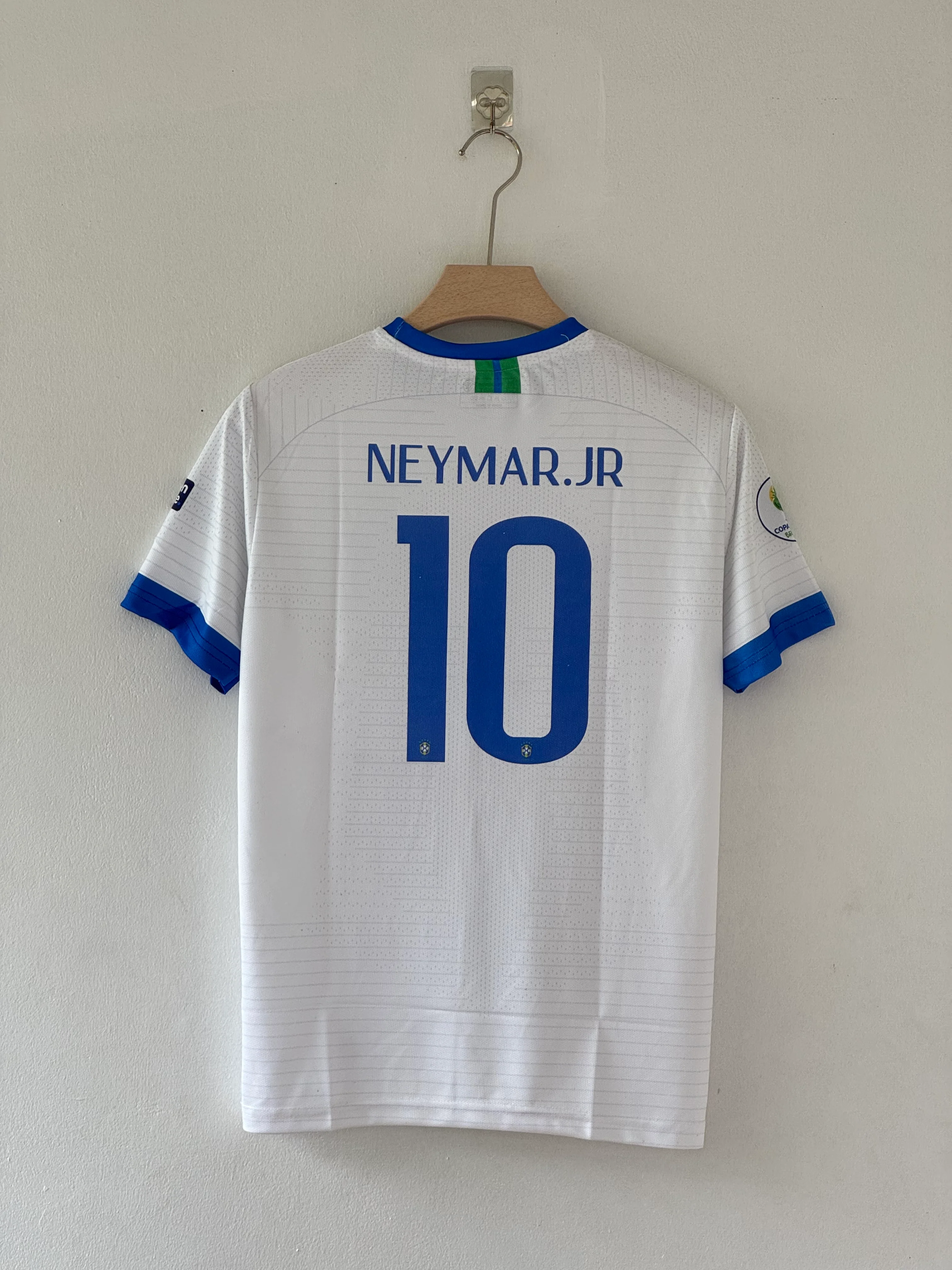 Samba Style. Golden Future. – Brazil 2010 Away Jersey Neymar Embroidery Edition - Image 3