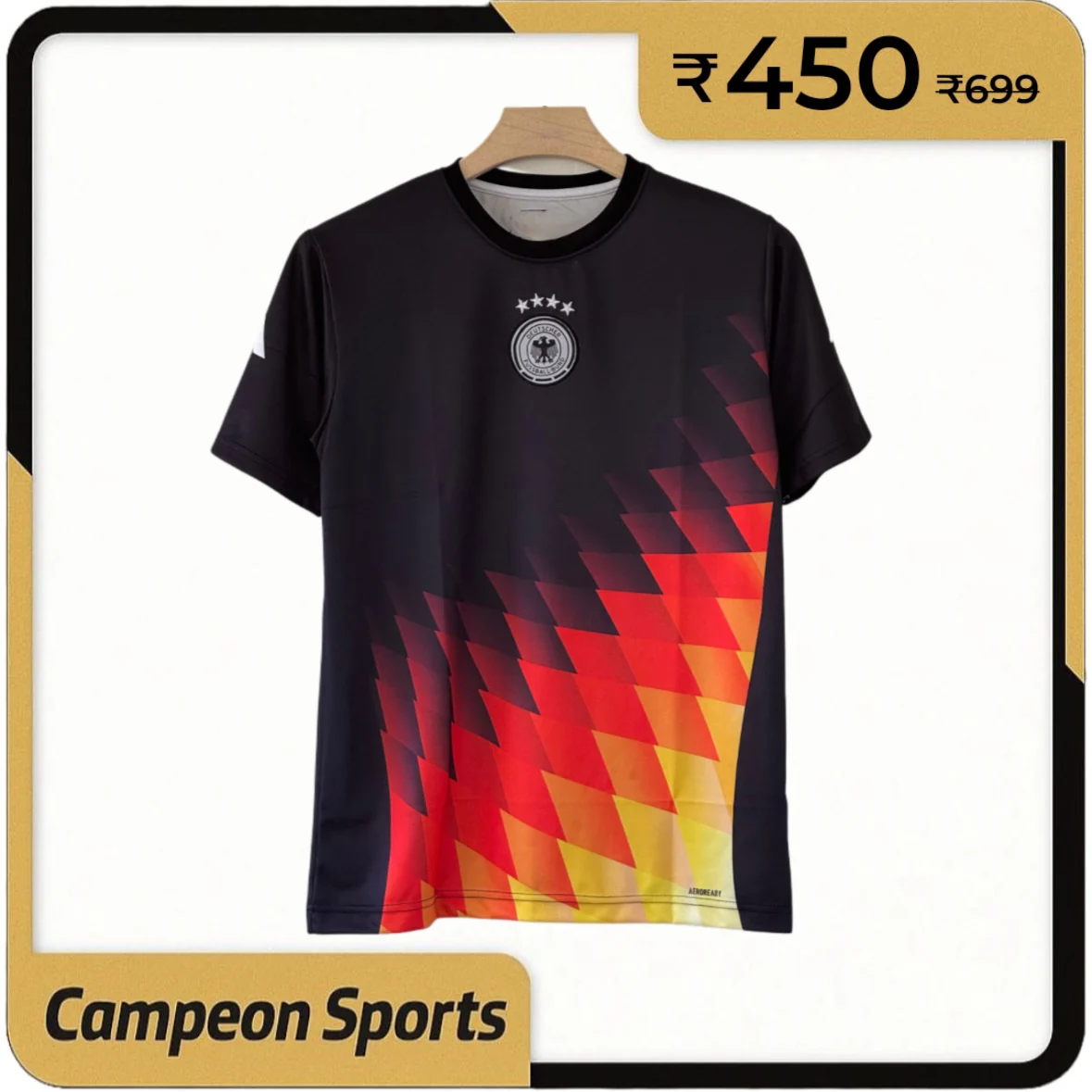 Sharp Warmups, German Engineering – Germany 2024/25 Pre-Match Kit