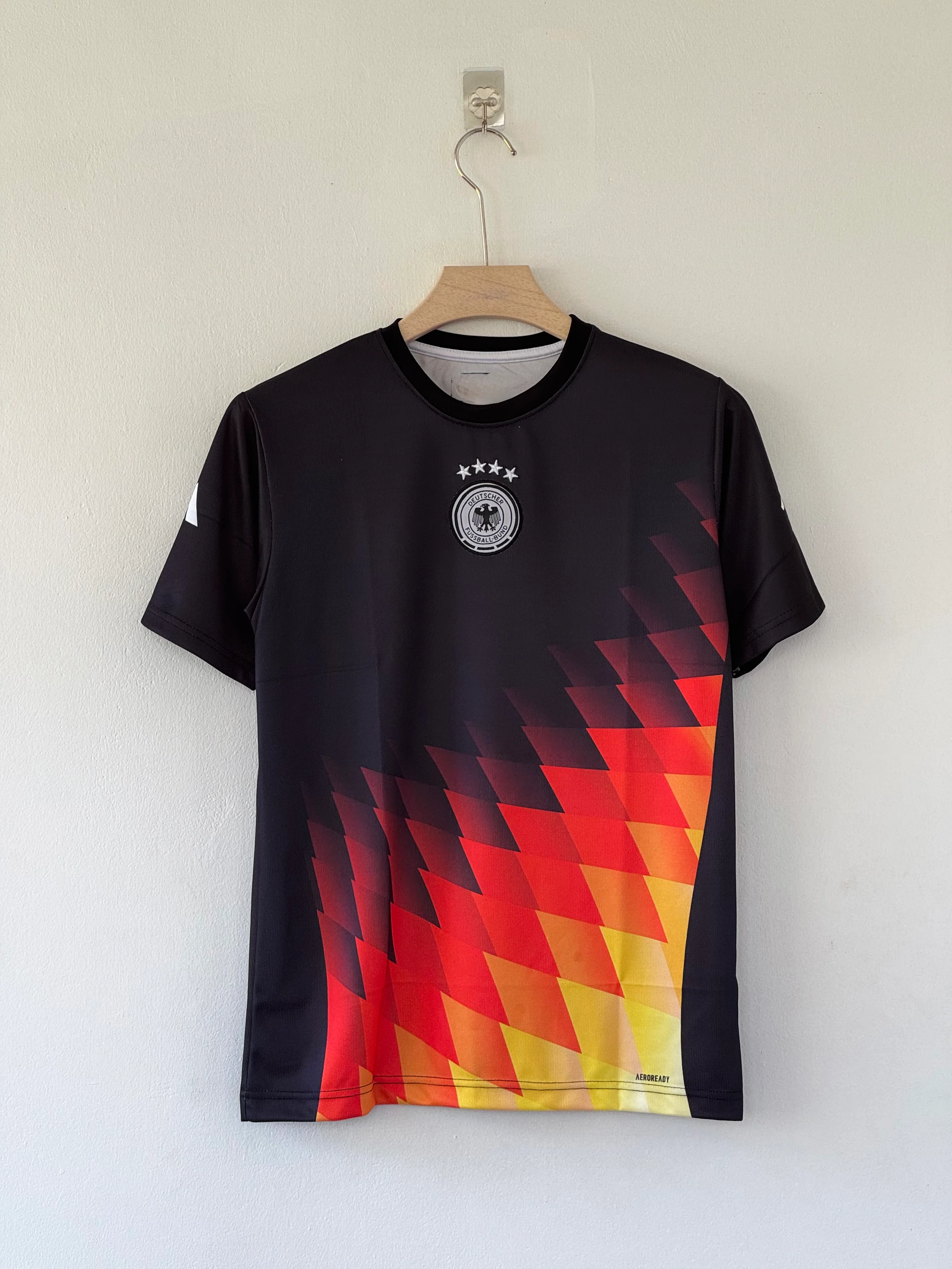 Sharp Warmups, German Engineering – Germany 2024/25 Pre-Match Kit - Image 2