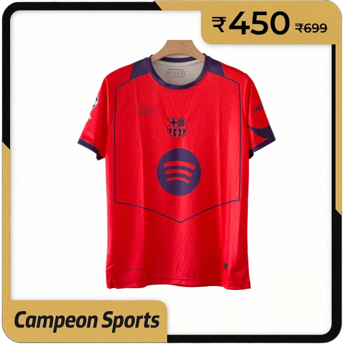 Speed. Skill. Relentless Energy. – Barça 2025/26 Third Kit (Raphinha Edition)