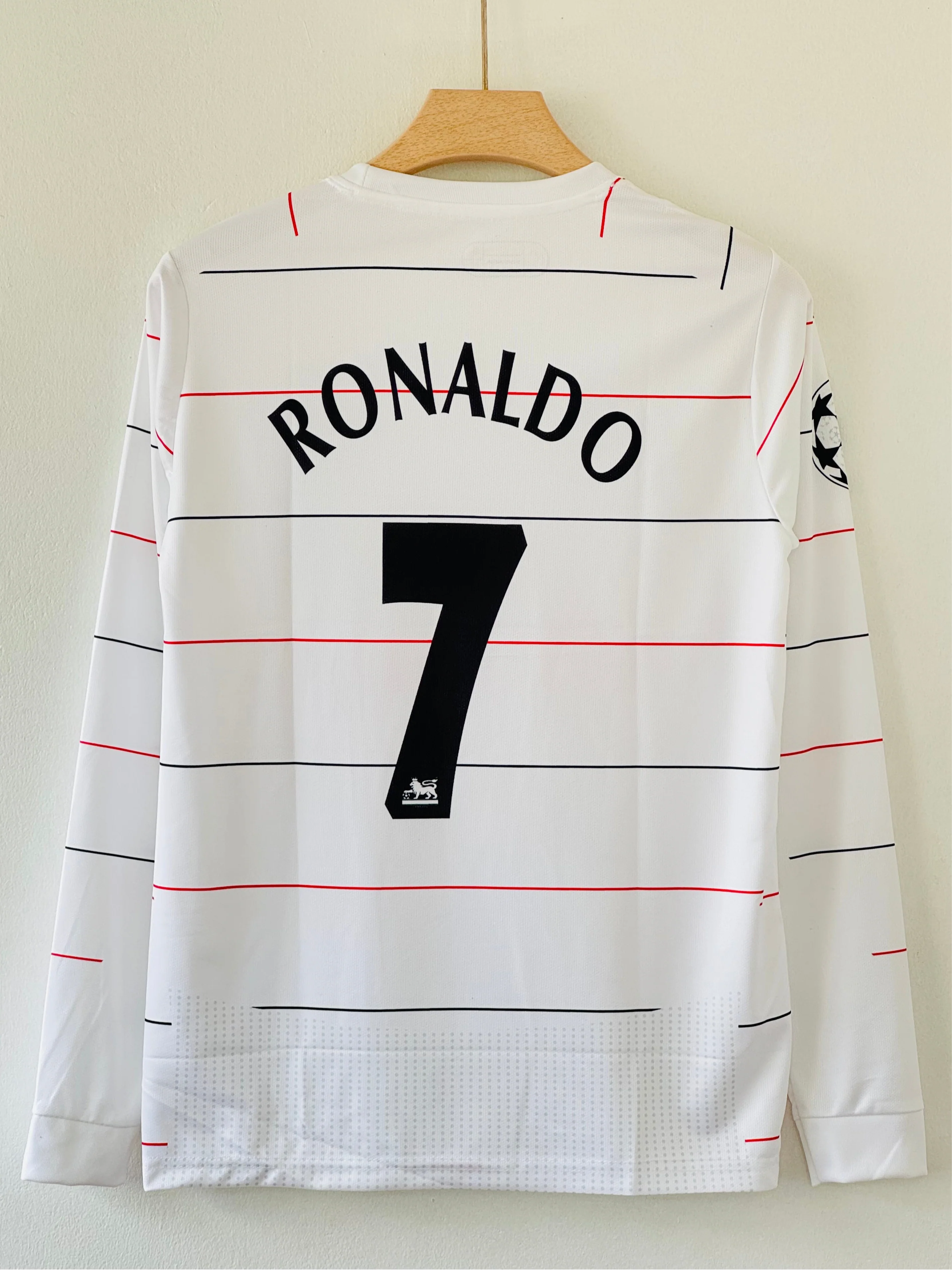 The Beginning of a Legend – 2003-04 Manchester United Third Kit – Cristiano Ronaldo Full Sleeve Embroidery Edition - Image 4
