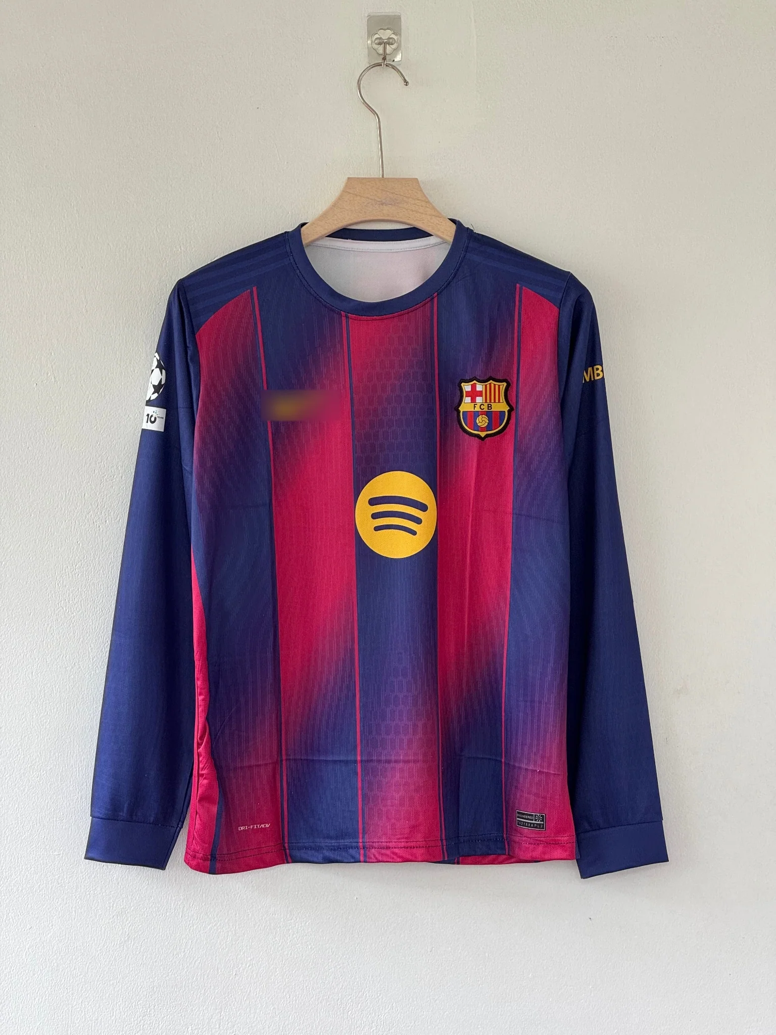 The Heart of the Camp Nou – Barcelona 2025/26 Home Kit Full sleeve edition - Image 2