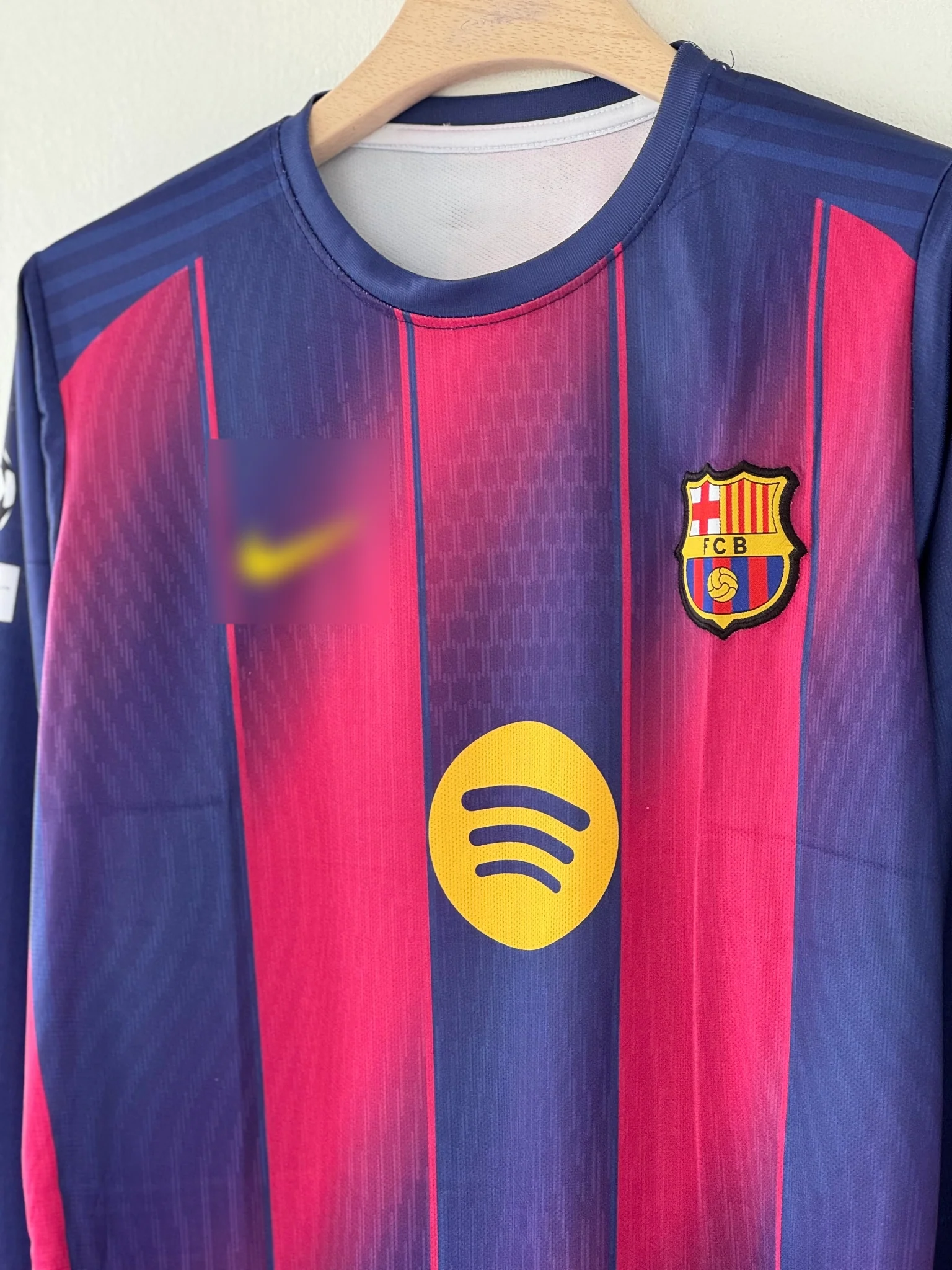 The Heart of the Camp Nou – Barcelona 2025/26 Home Kit Full sleeve edition - Image 3