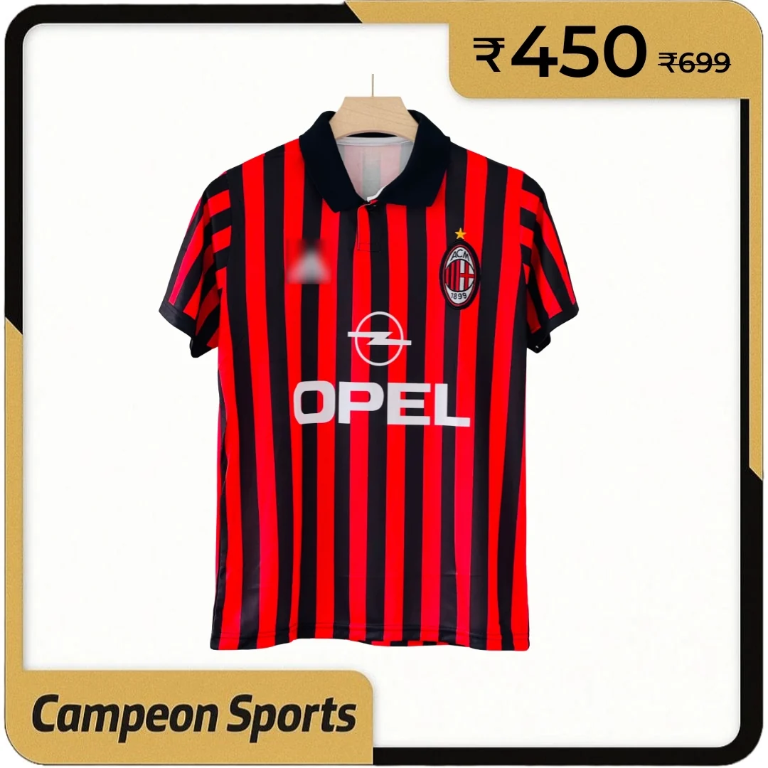 The Spirit of San Siro – 1999-2000 AC Milan Home Jersey – Paolo Maldini Edition