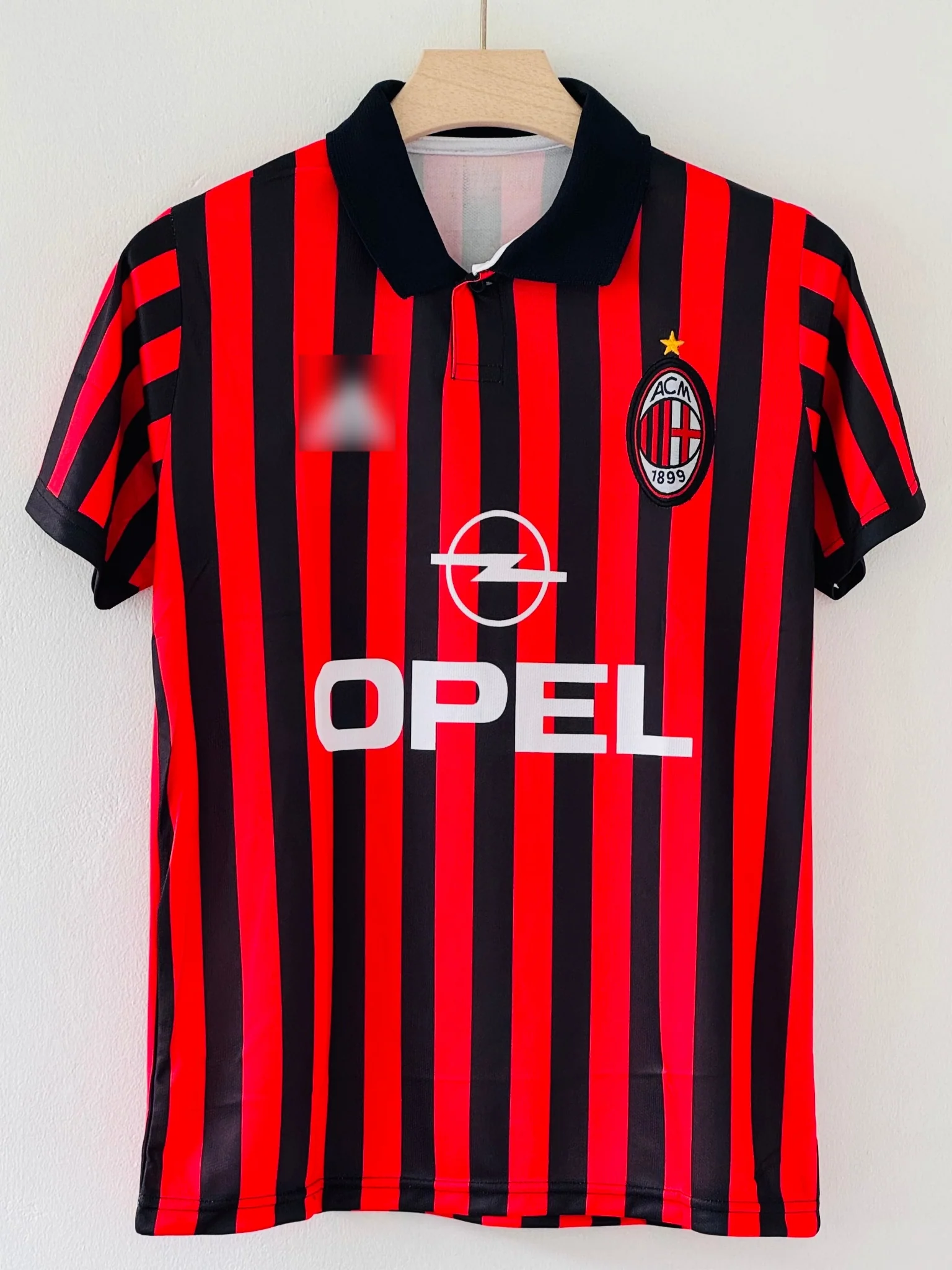 The Spirit of San Siro – 1999-2000 AC Milan Home Jersey – Paolo Maldini Edition - Image 2
