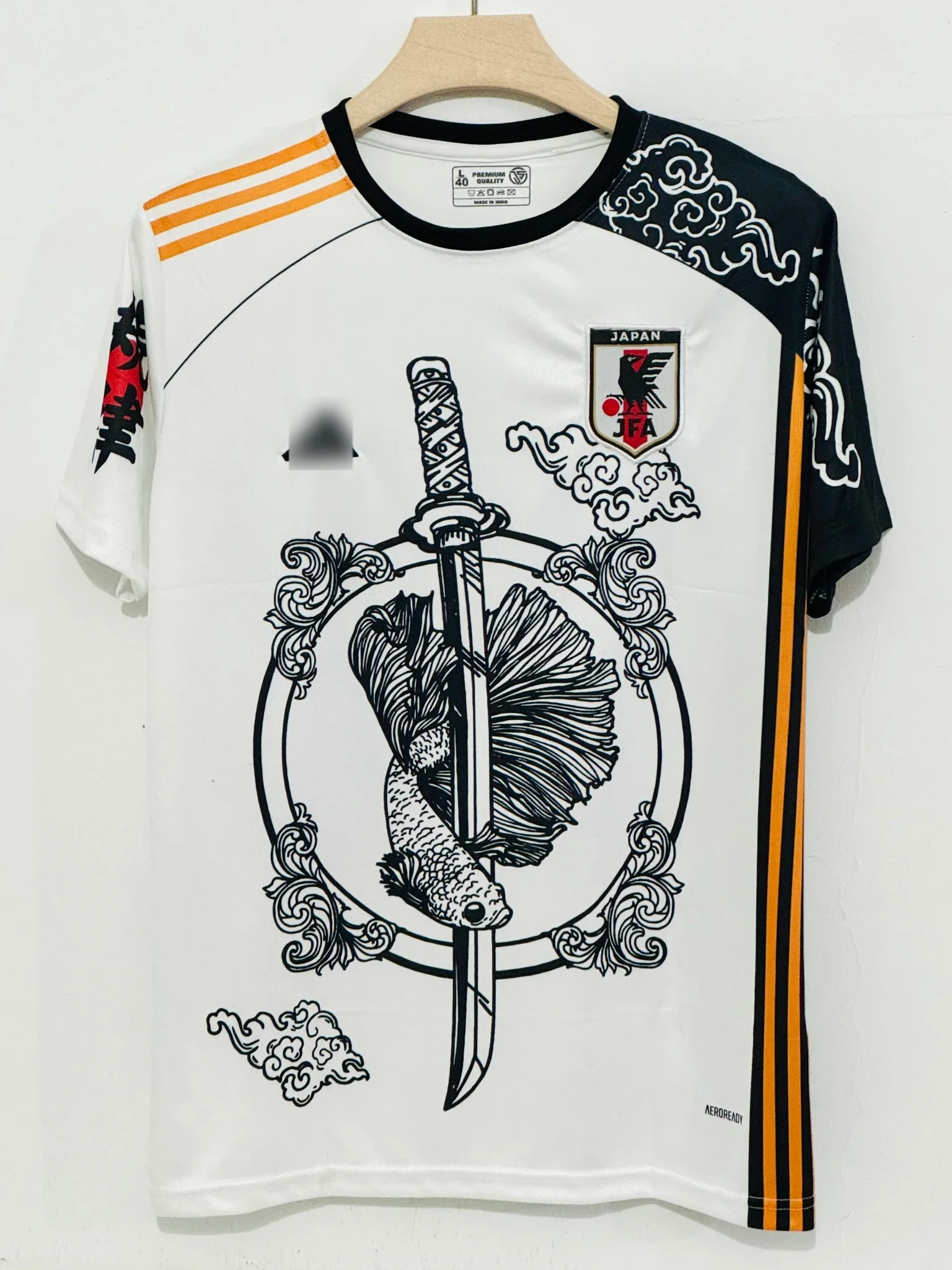 Unite Anime and Football with the 2024 Japan Tsubasa Special Edition Jersey – Embroidery Edition - Image 2