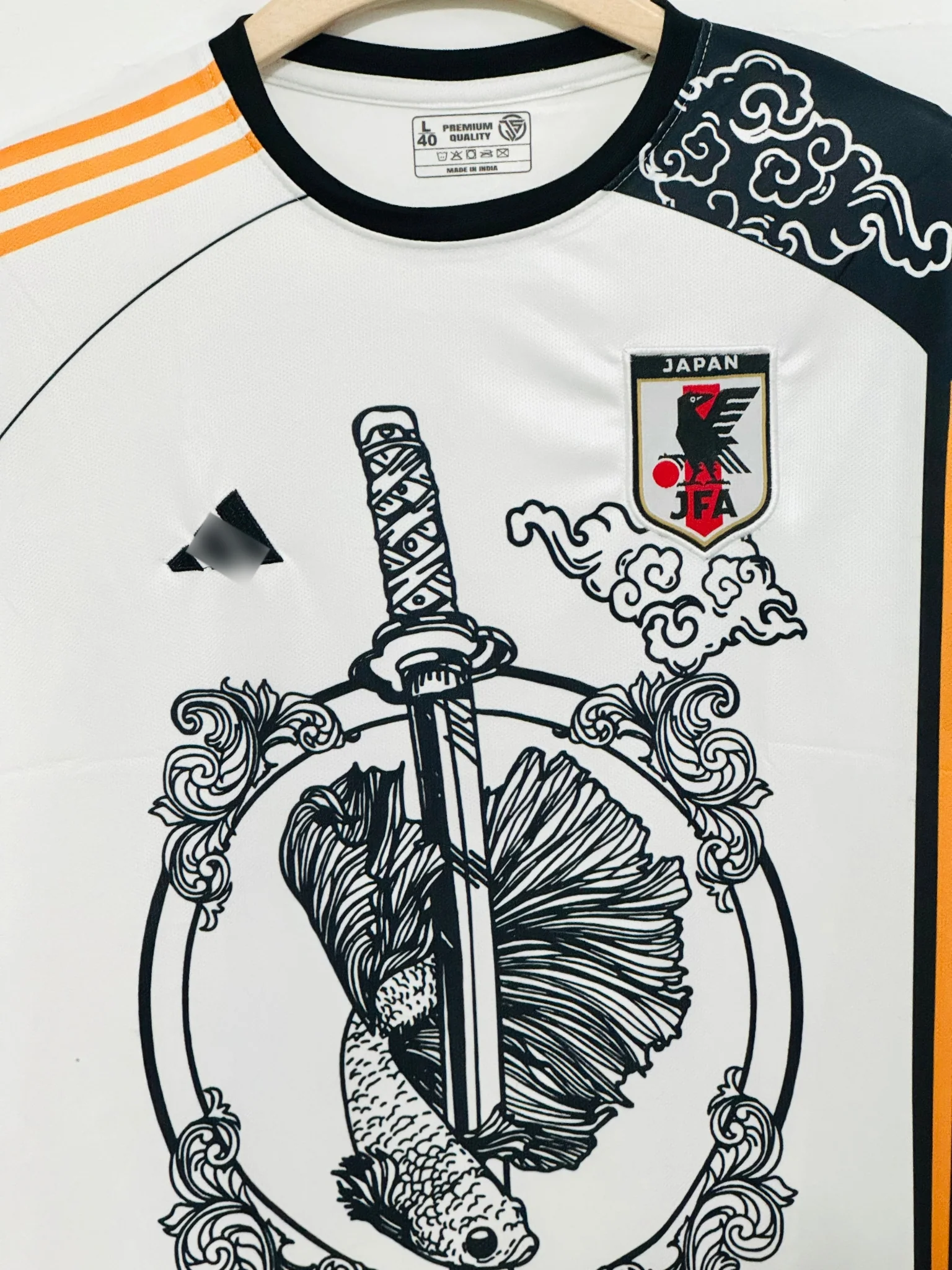 Unite Anime and Football with the 2024 Japan Tsubasa Special Edition Jersey – Embroidery Edition - Image 3