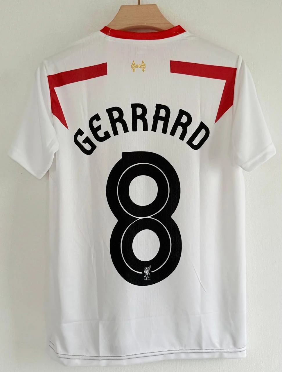 Lead with Legacy in the 2013-14 Liverpool Away Jersey – Steven Gerrard Edition - Image 2