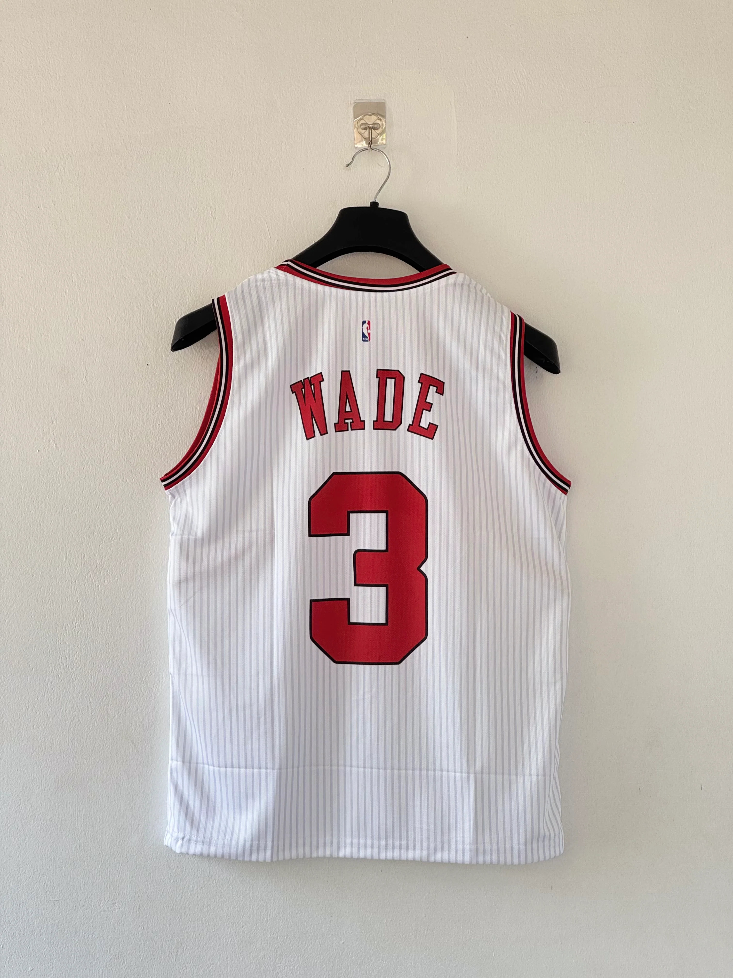 Windy City Legacy — Dwyane Wade Chicago Bulls Home NBA Jersey - Image 3